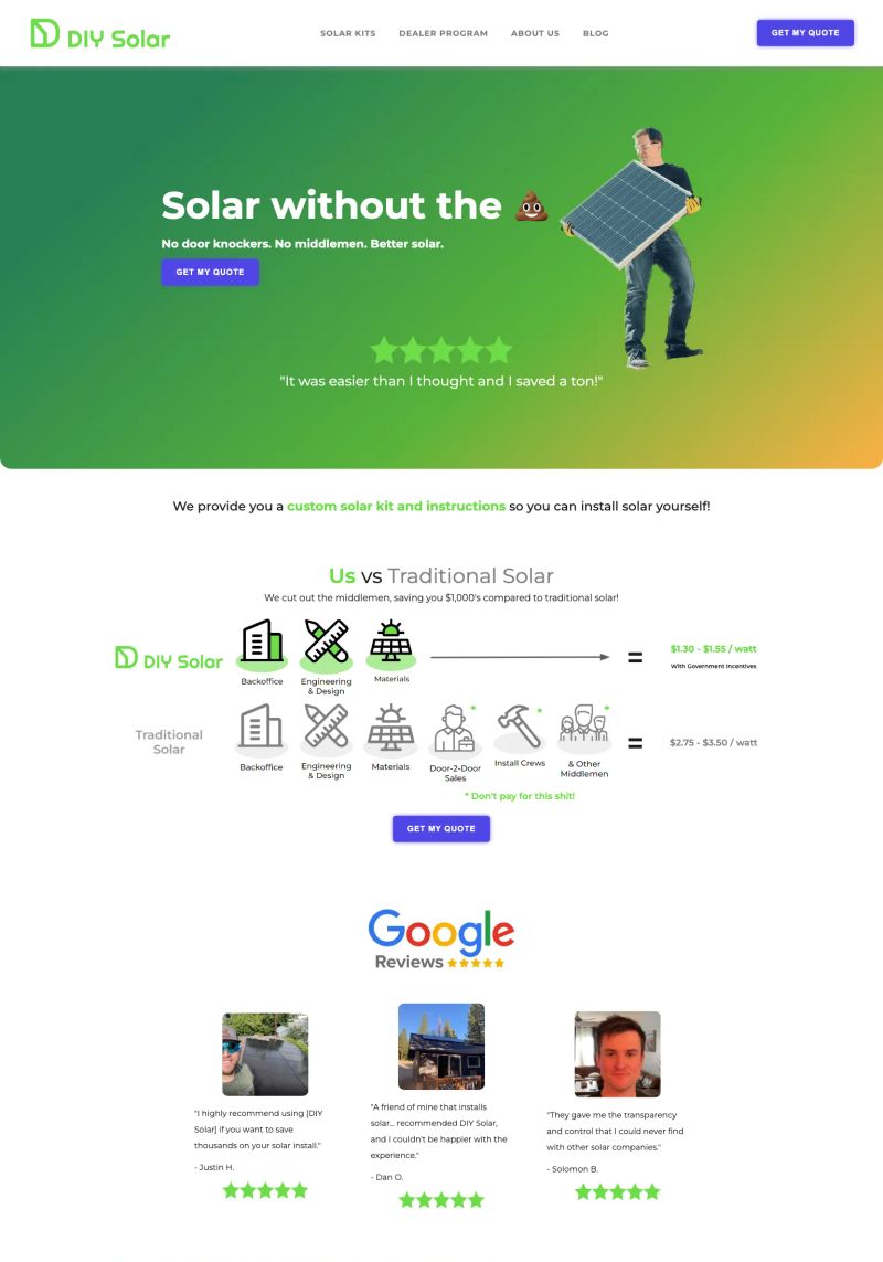 DIY Solar screenshot