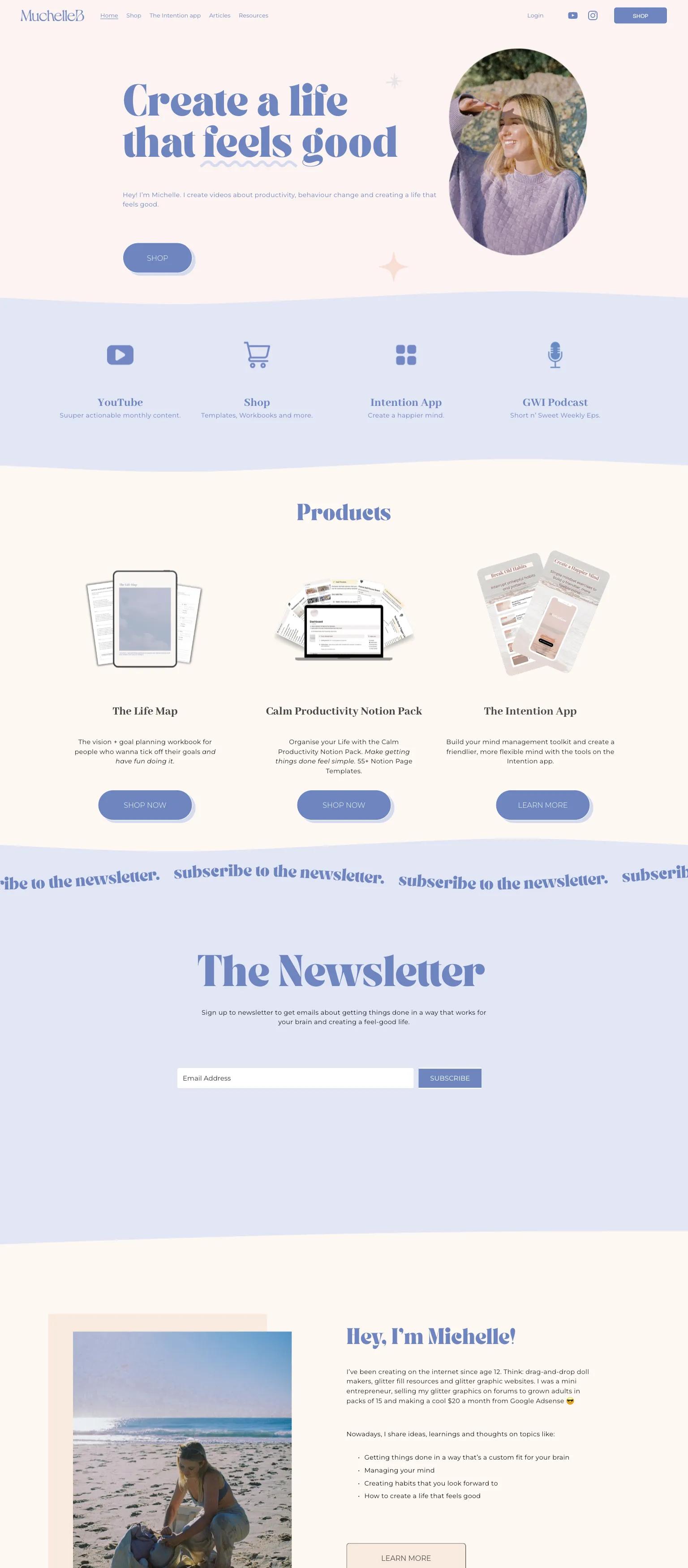 MuchelleB screenshot