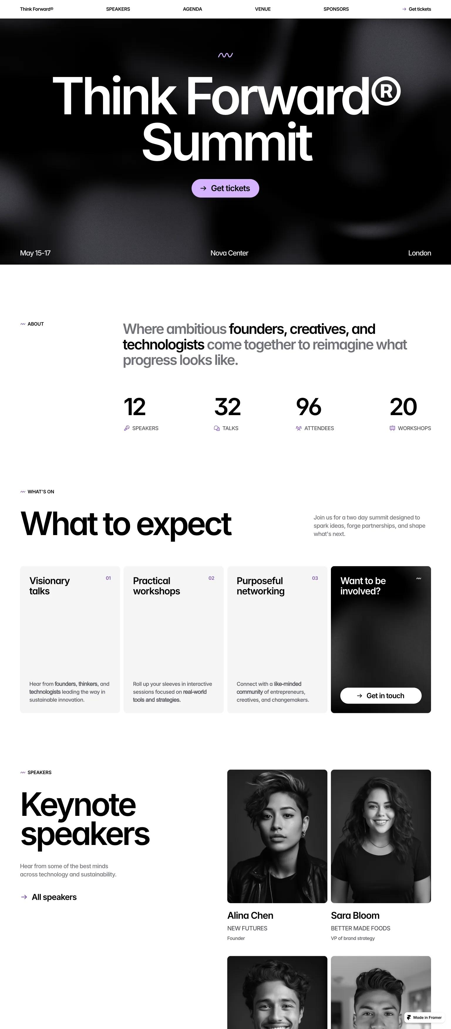 Thinkforward screenshot