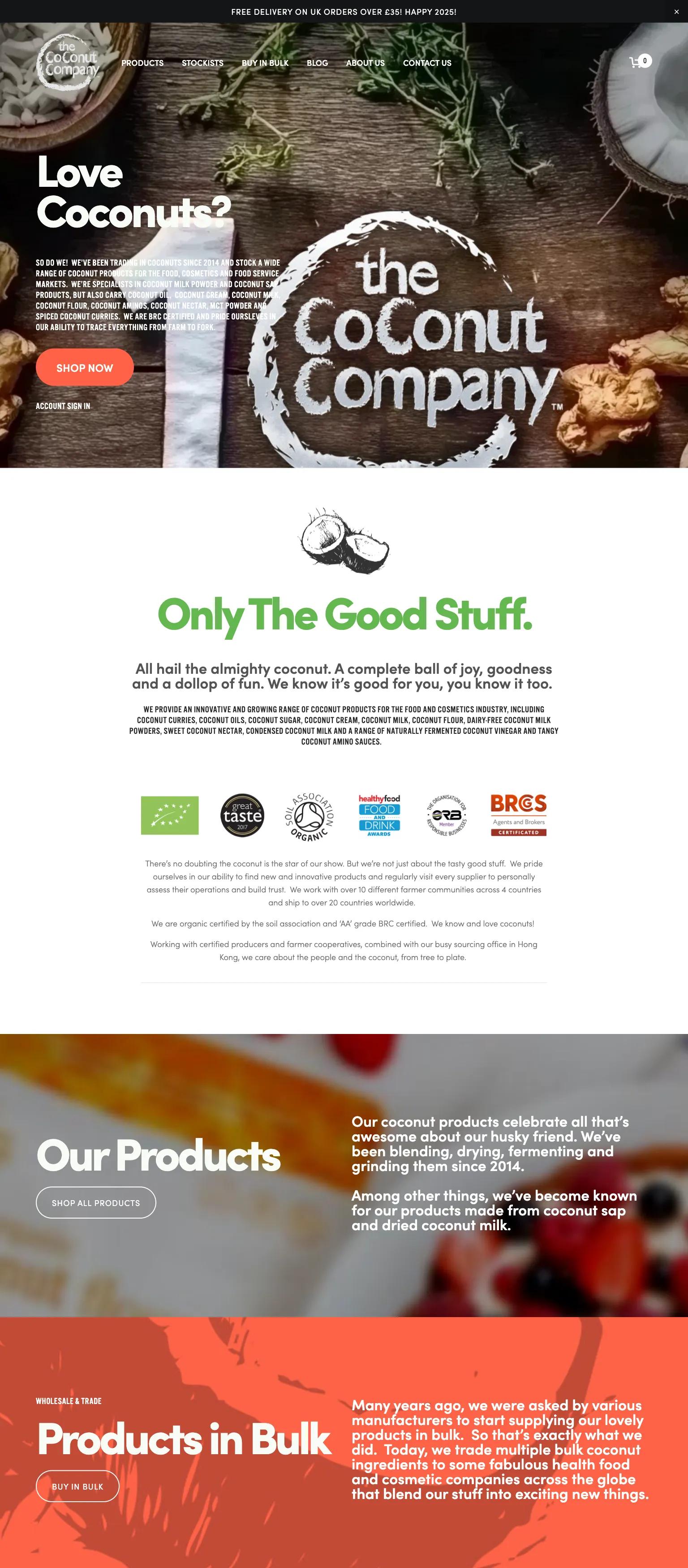 The Coconut Company screenshot