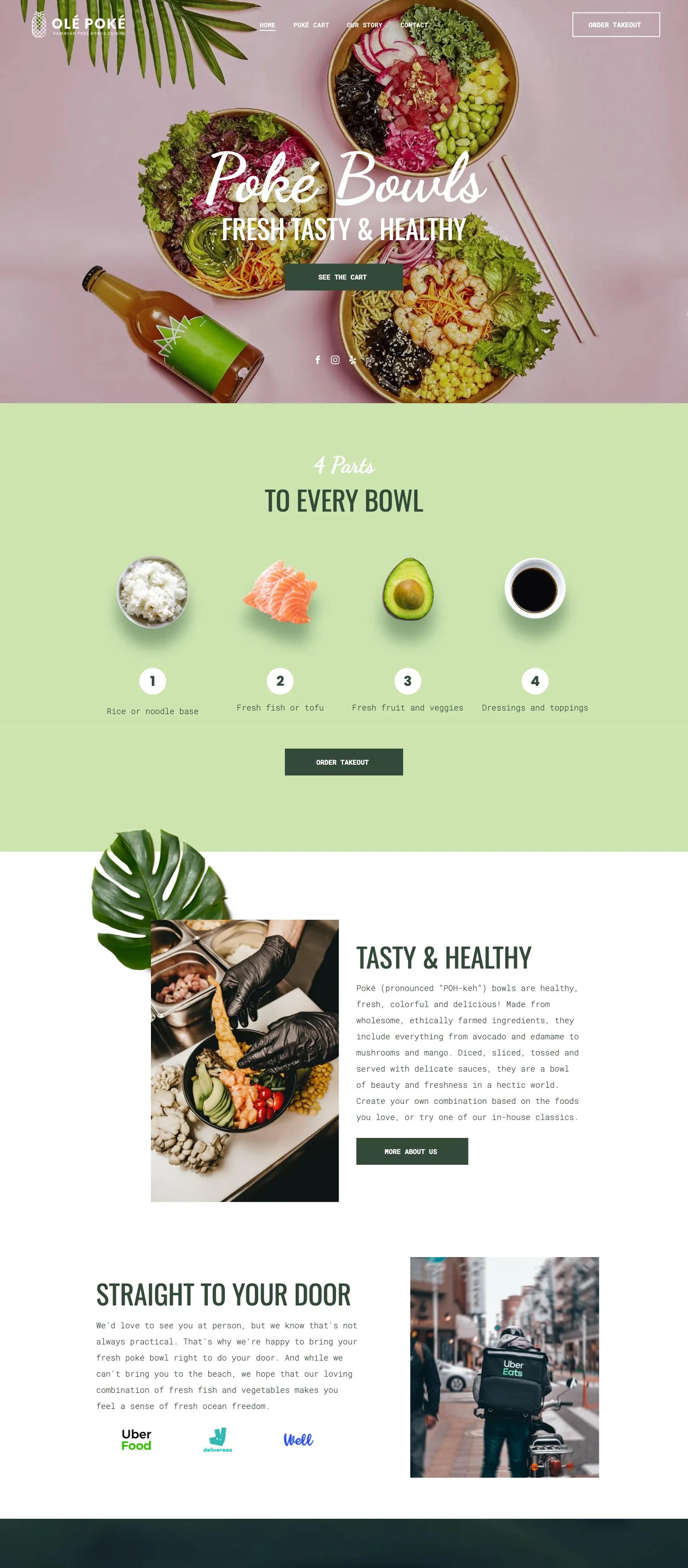 Poke Restaurant screenshot