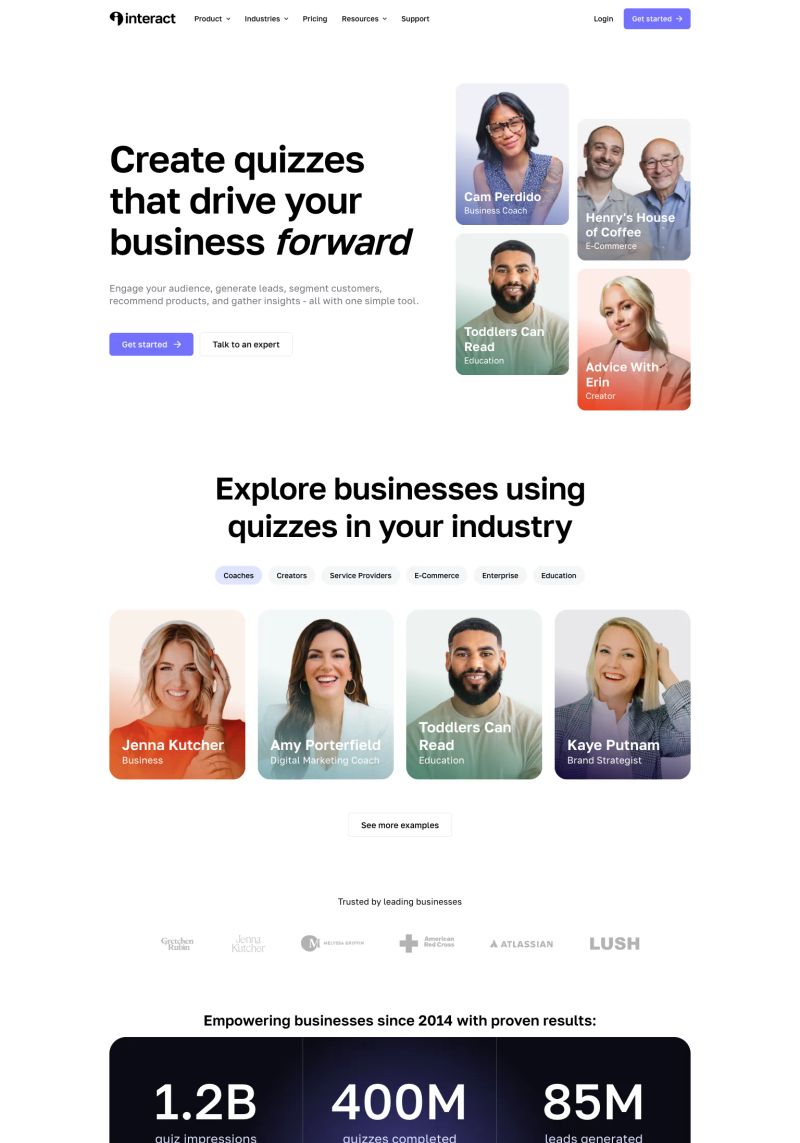 Interact screenshot