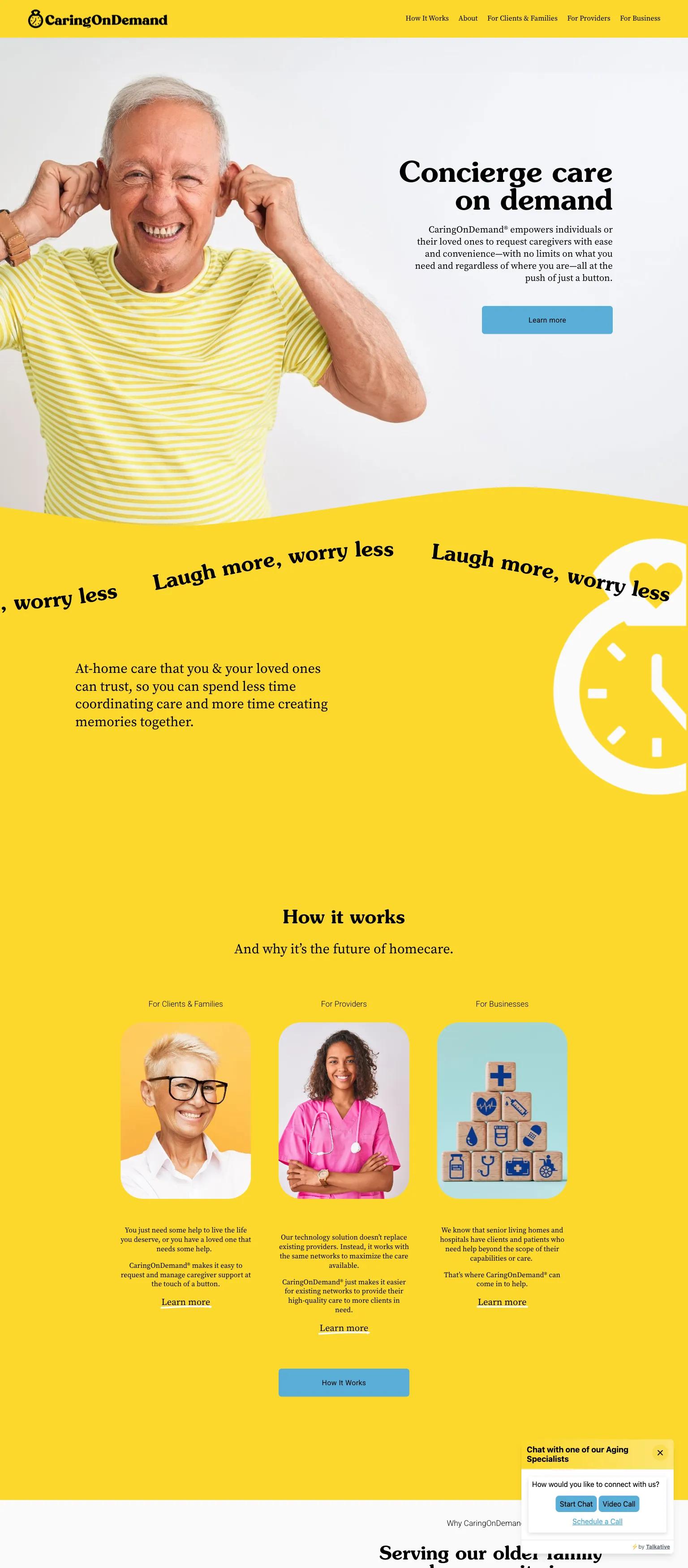 CaringOnDemand screenshot