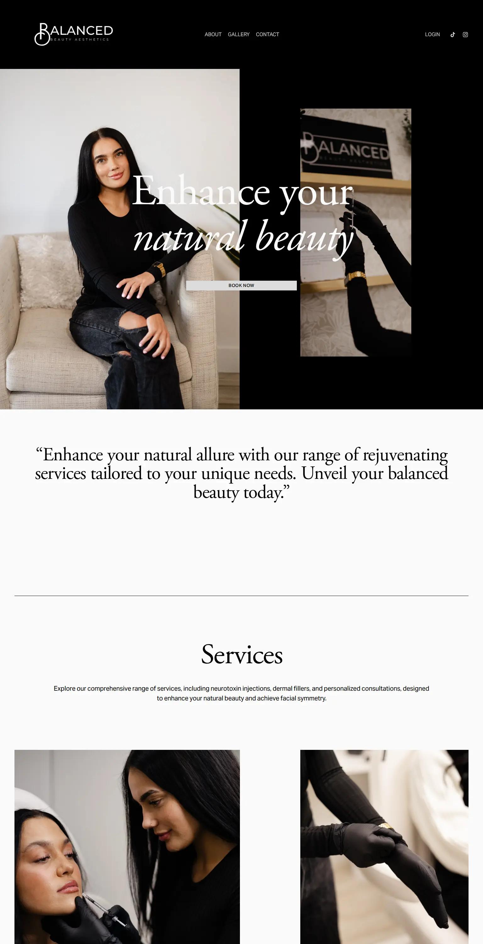 Balanced Beauty Aesthetics screenshot