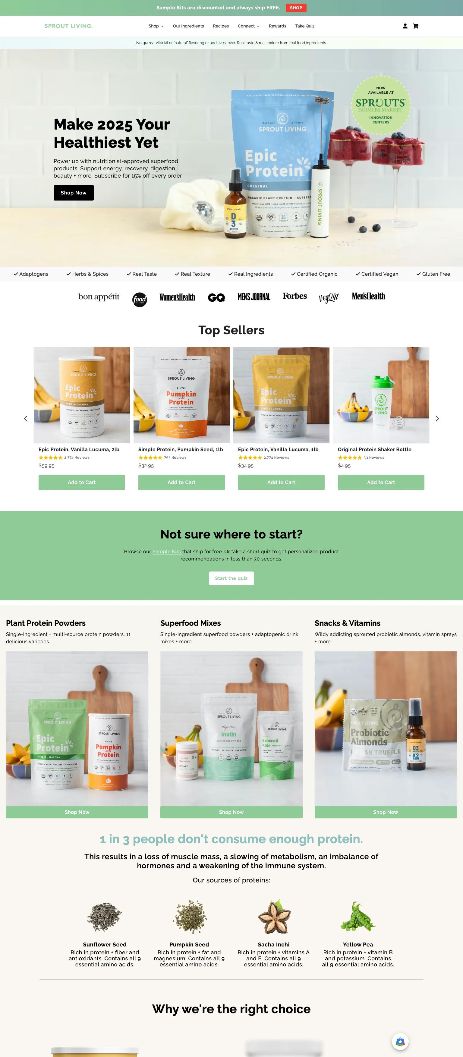 Sprout Living screenshot