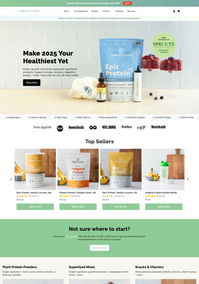 Sprout Living screenshot