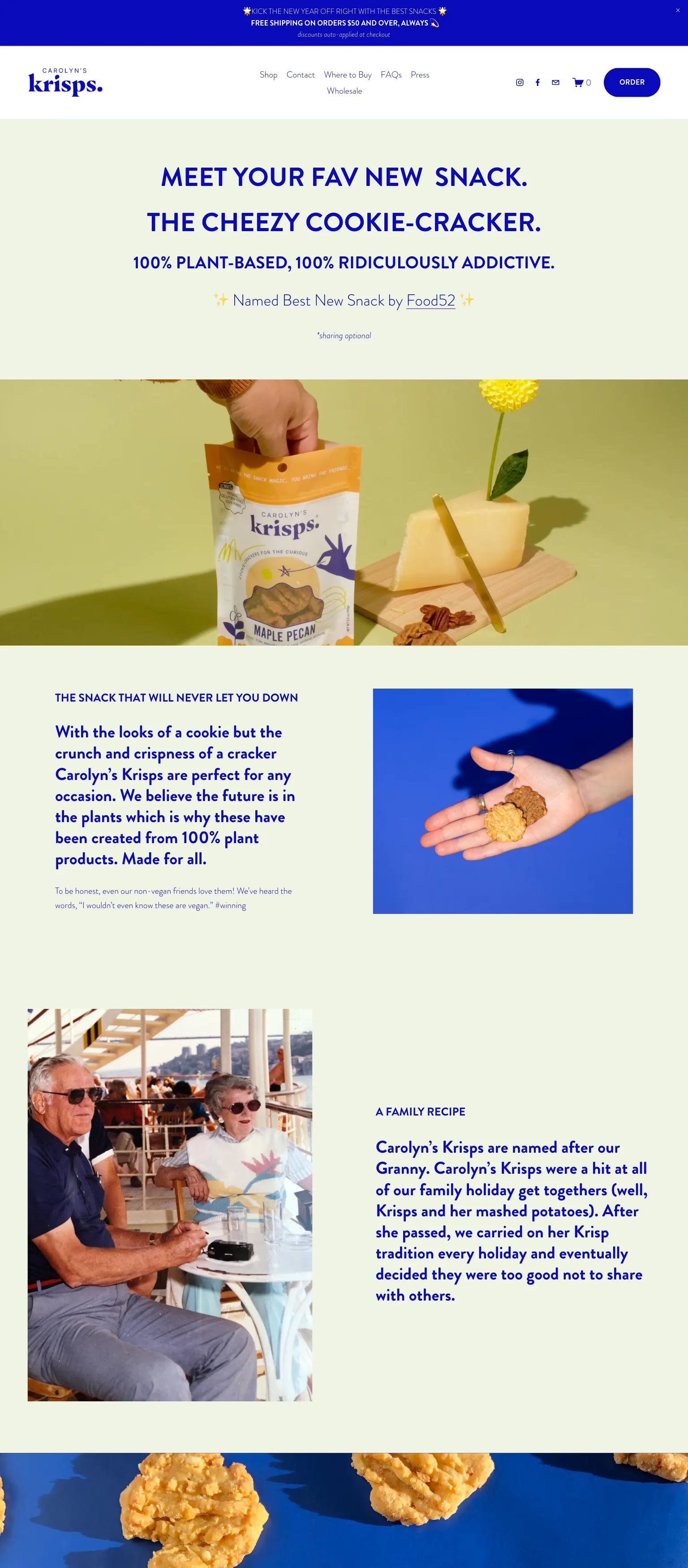 Carolyn's Krisps screenshot