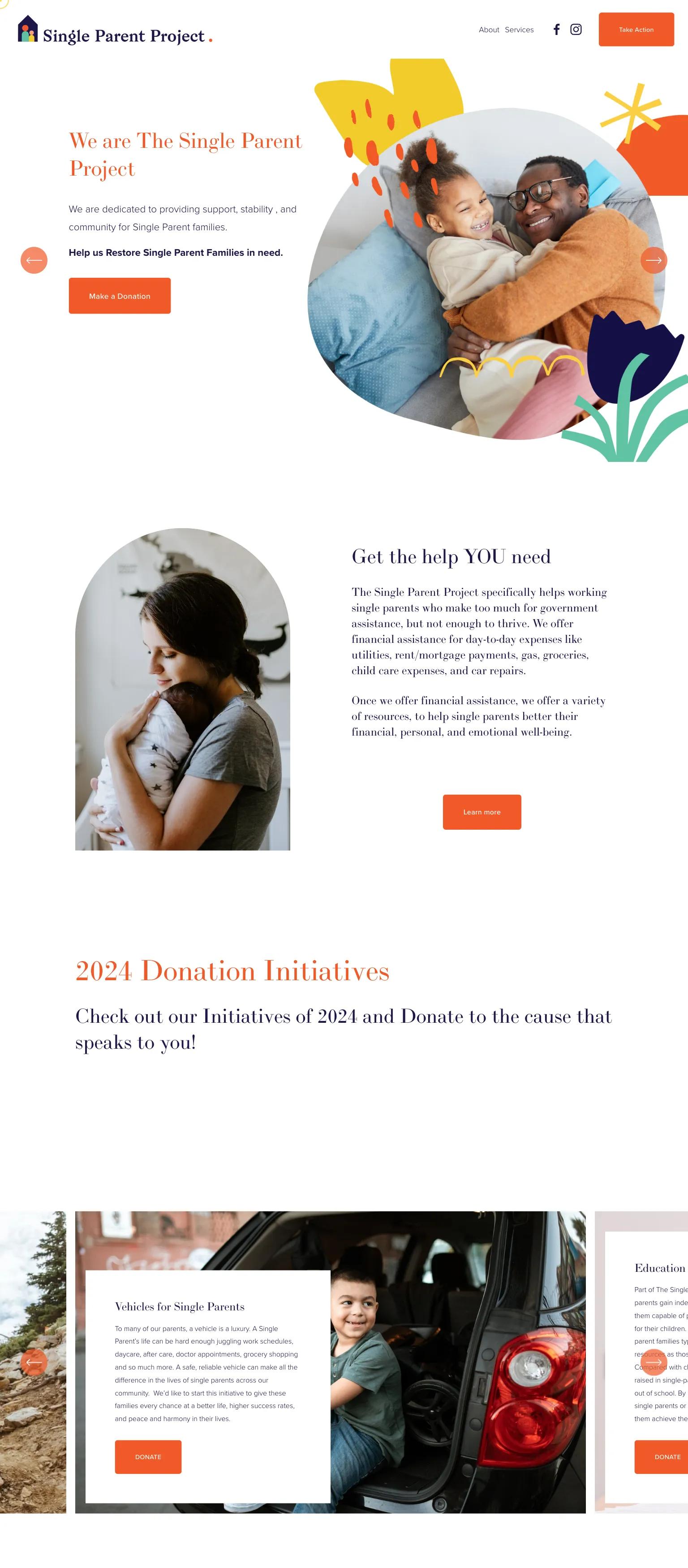 The Single Parent Project screenshot