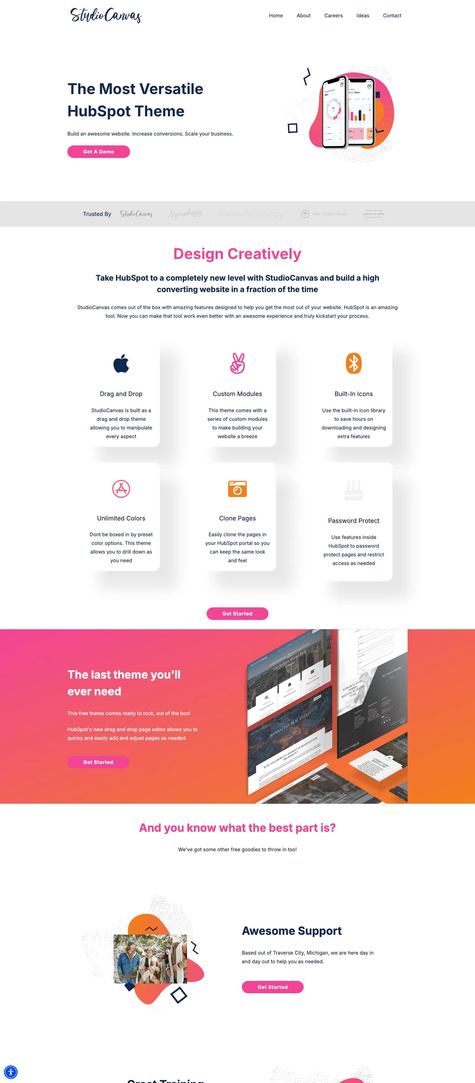 Studiocanvas screenshot