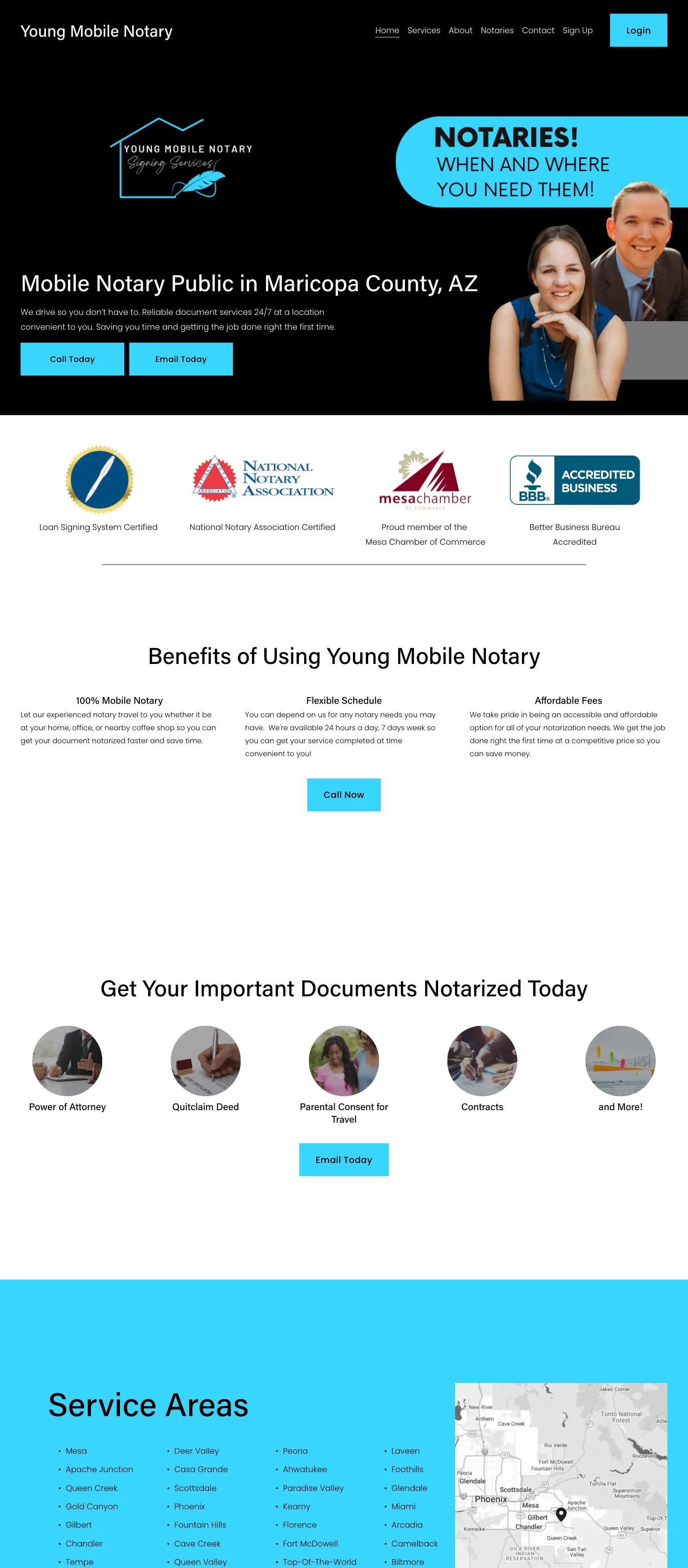 Young Mobile Notary screenshot