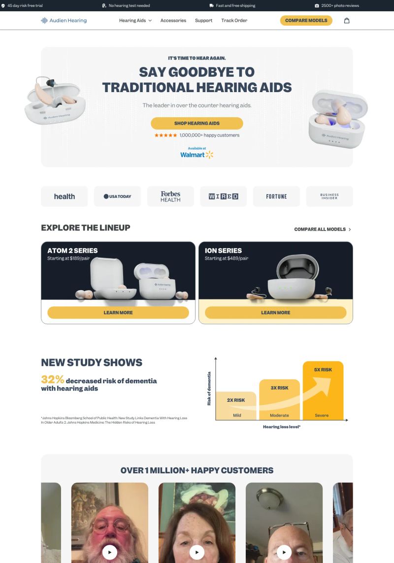 Audien Hearing screenshot