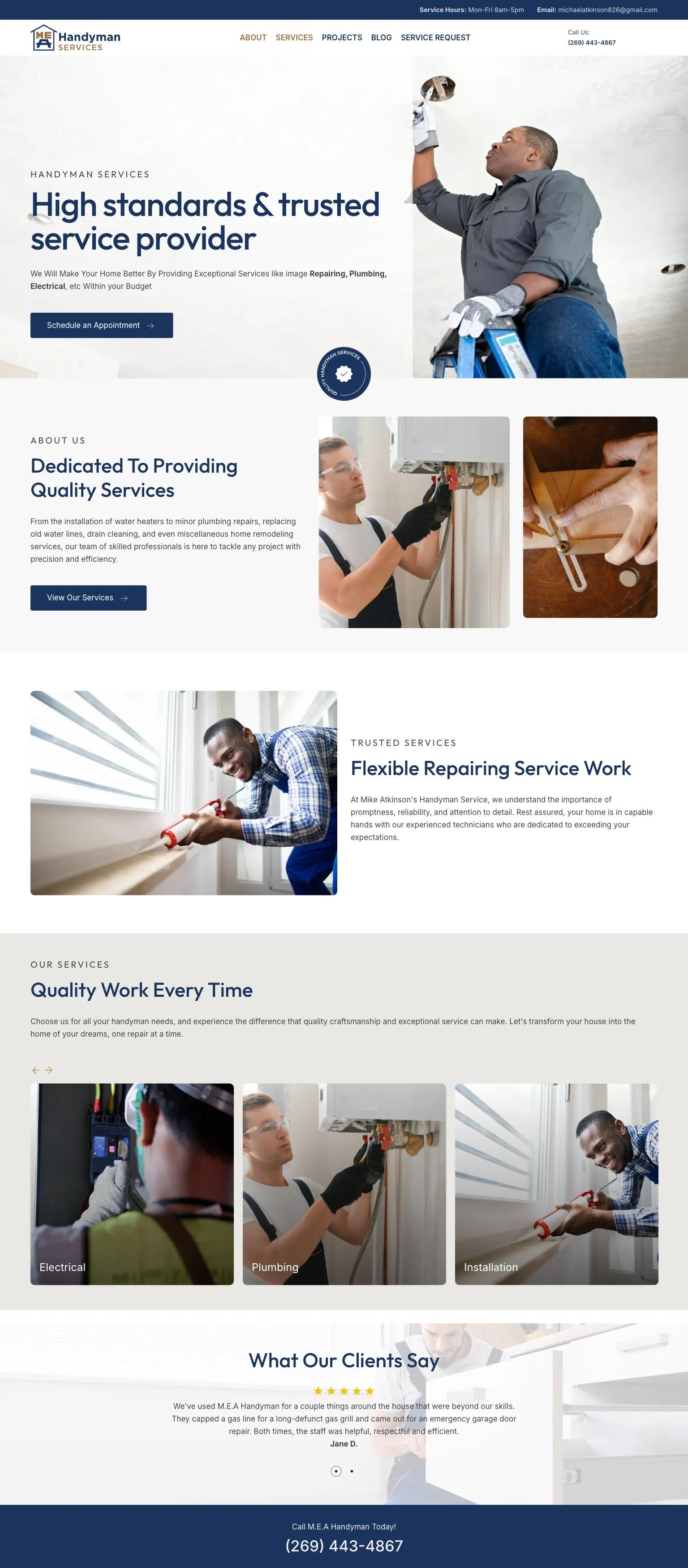 MEA Handyman screenshot