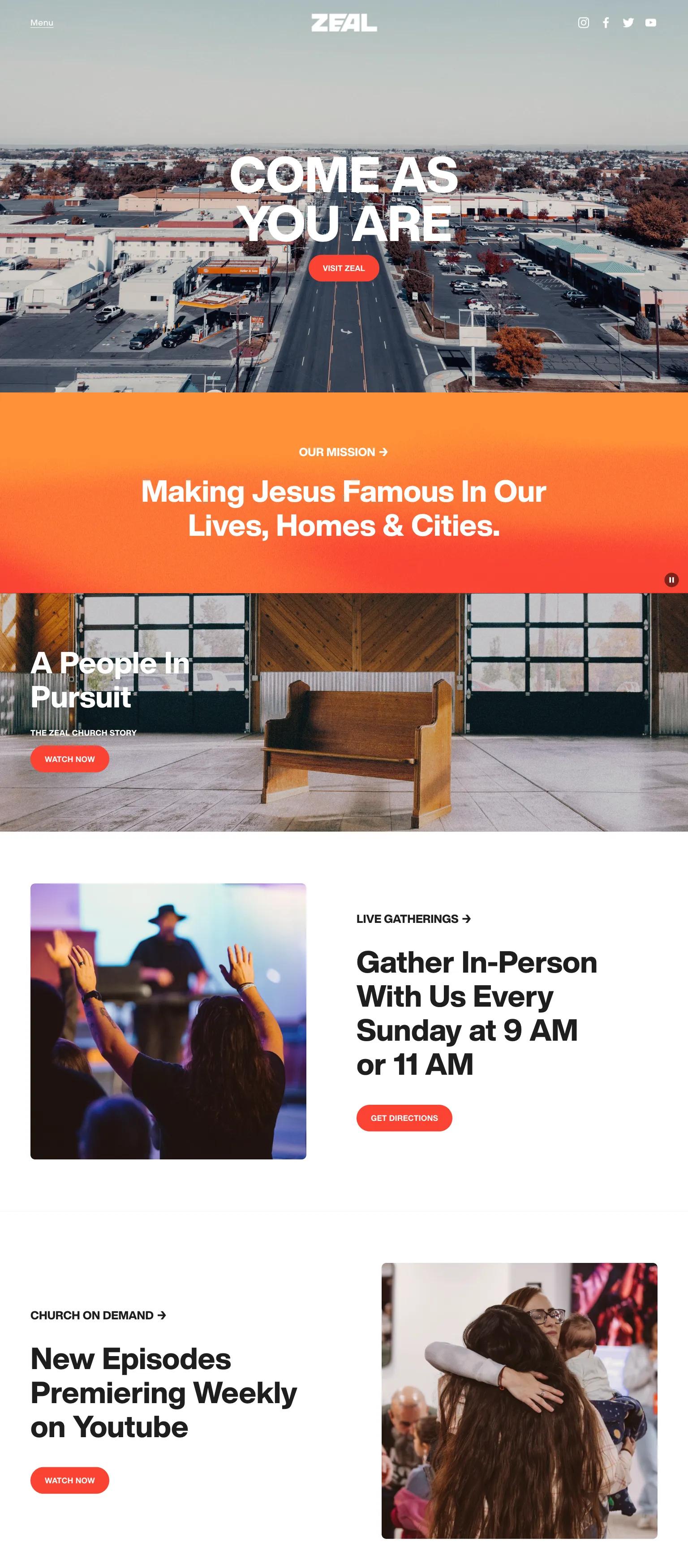 ZEAL Church screenshot