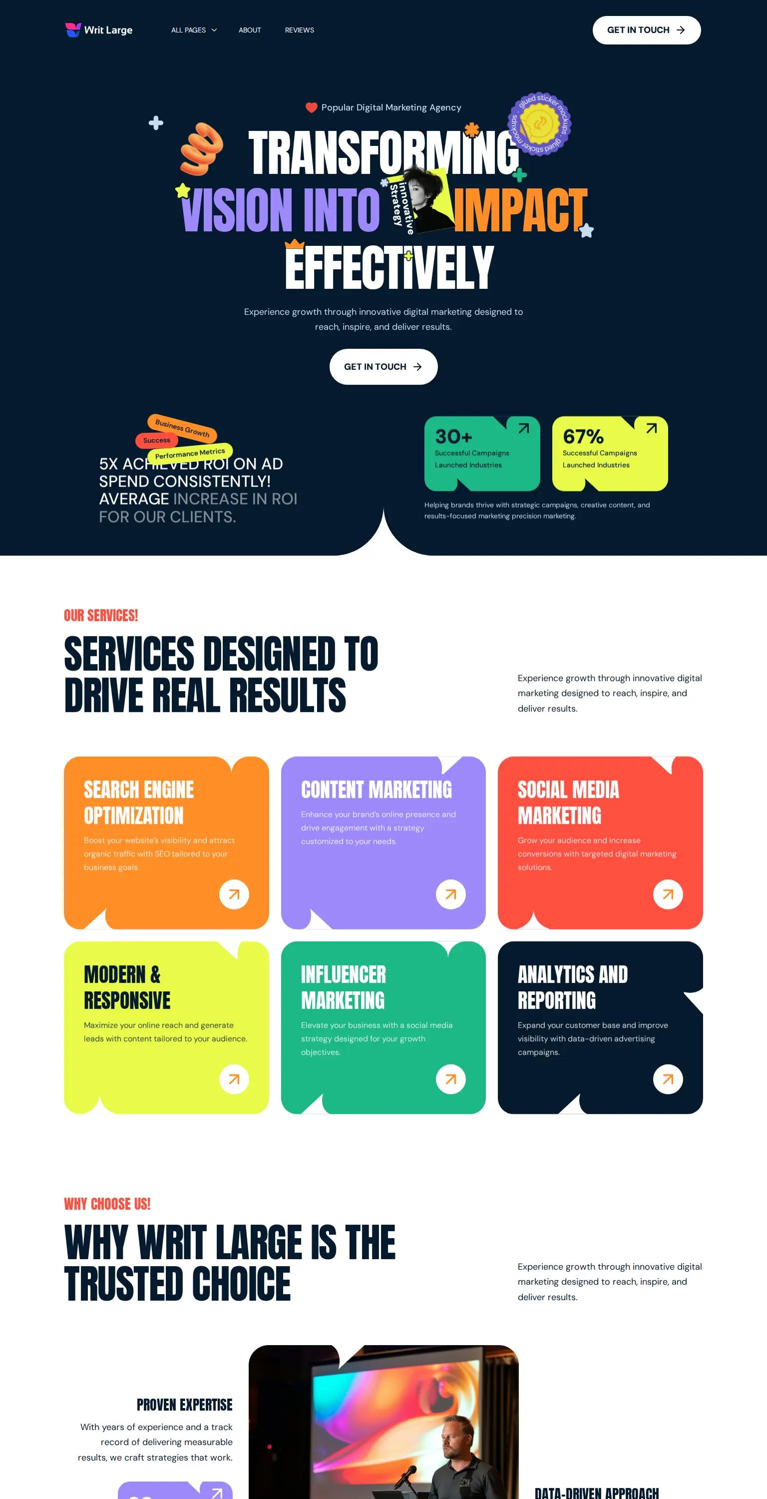 Writ Large screenshot