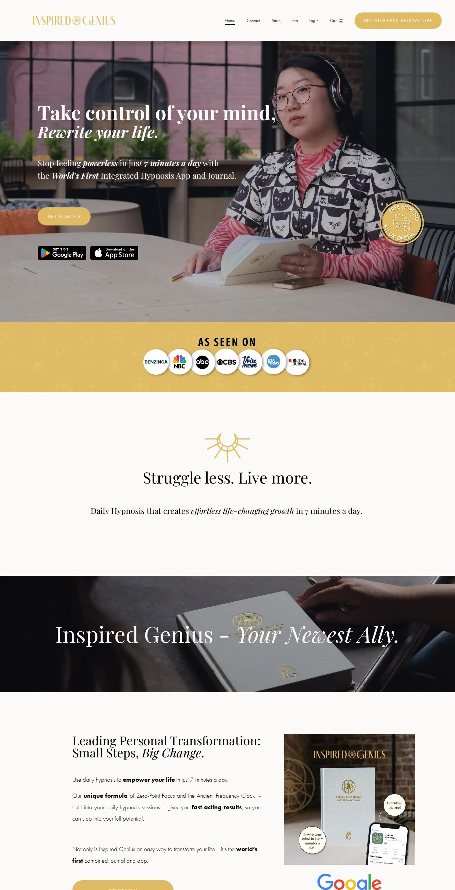 Inspired Genius screenshot