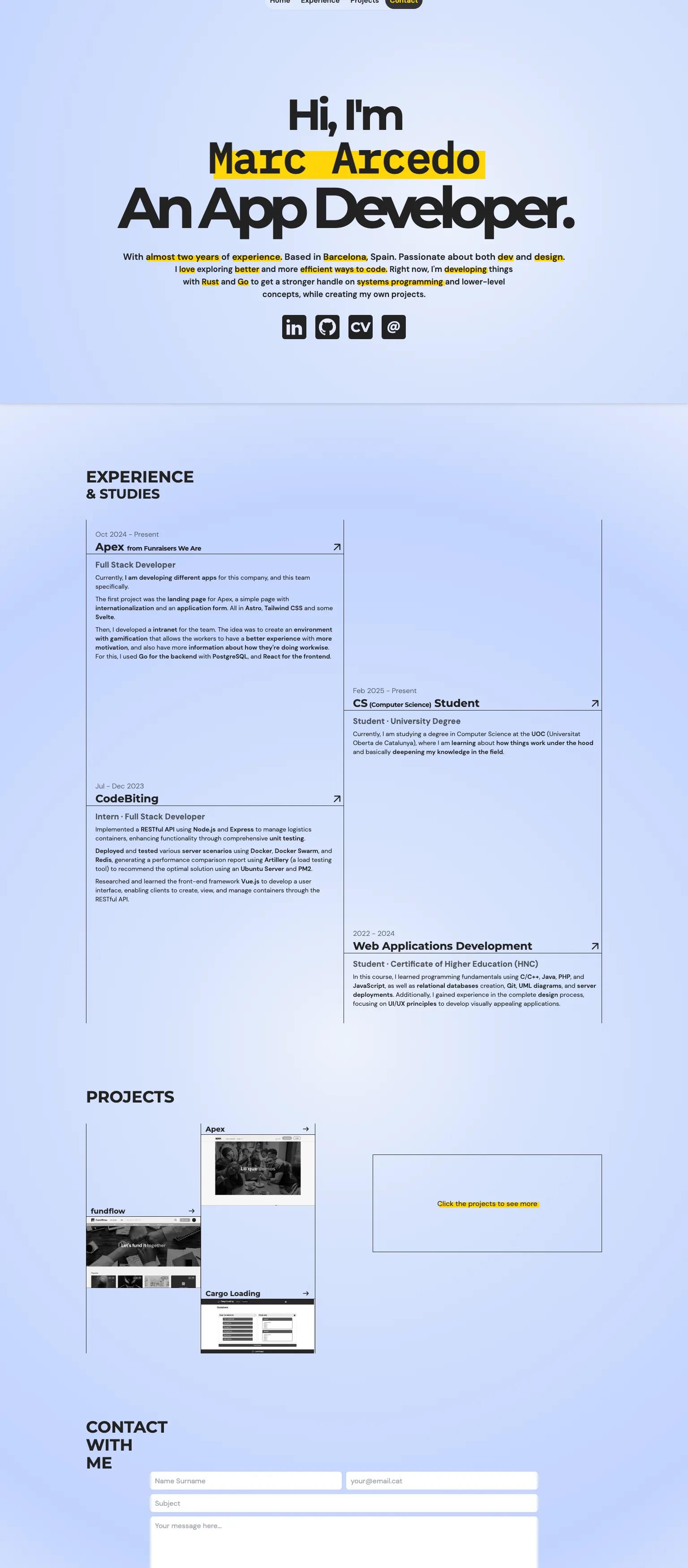 Marc Arcedo screenshot