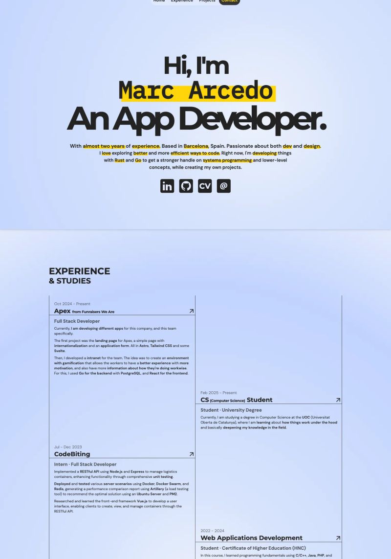 Marc Arcedo screenshot