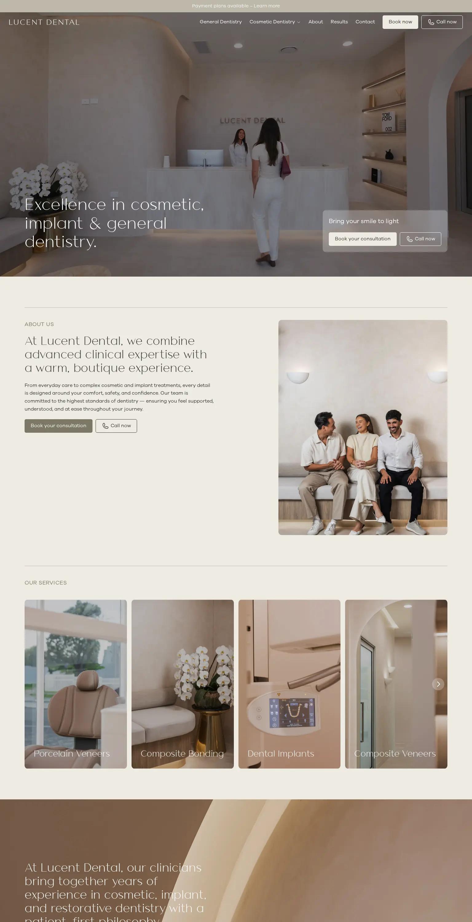 Lucent Dental screenshot
