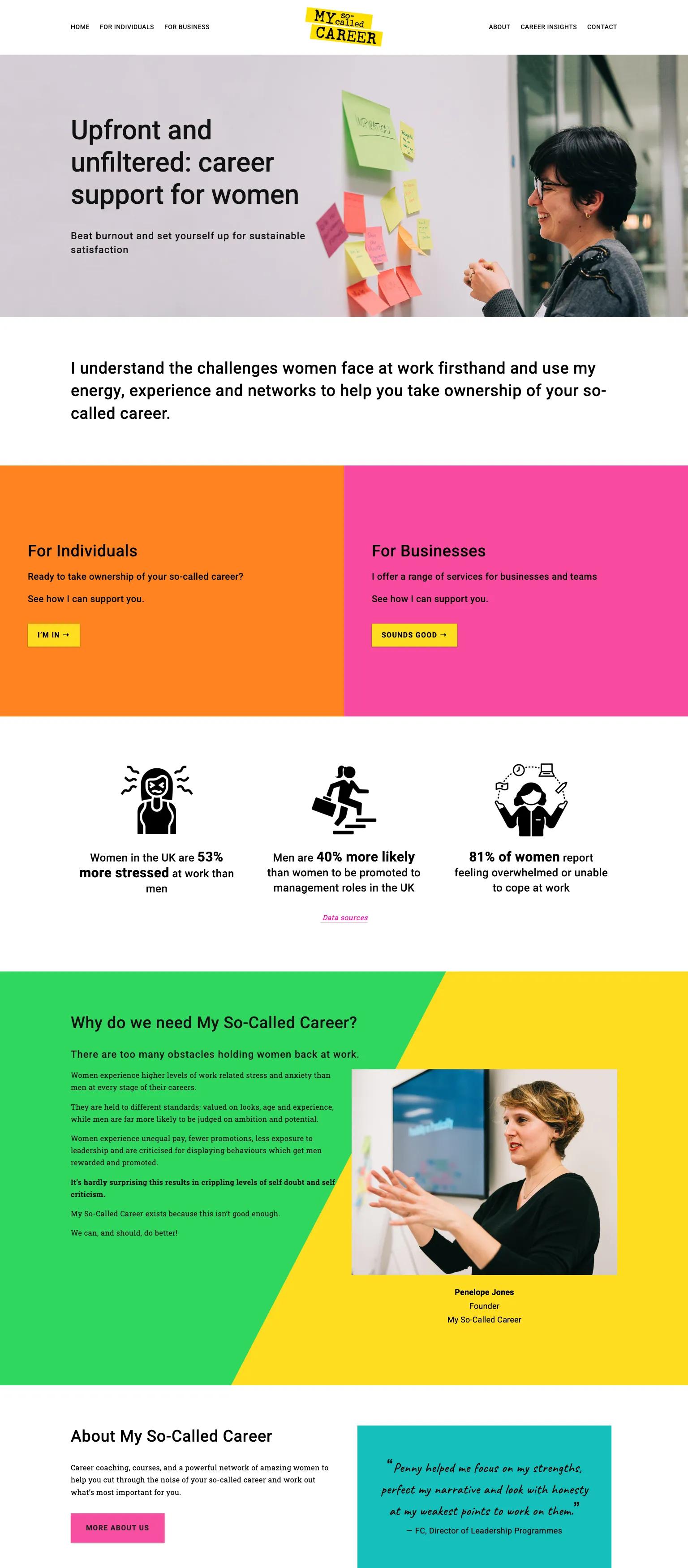 My So-Called Career screenshot