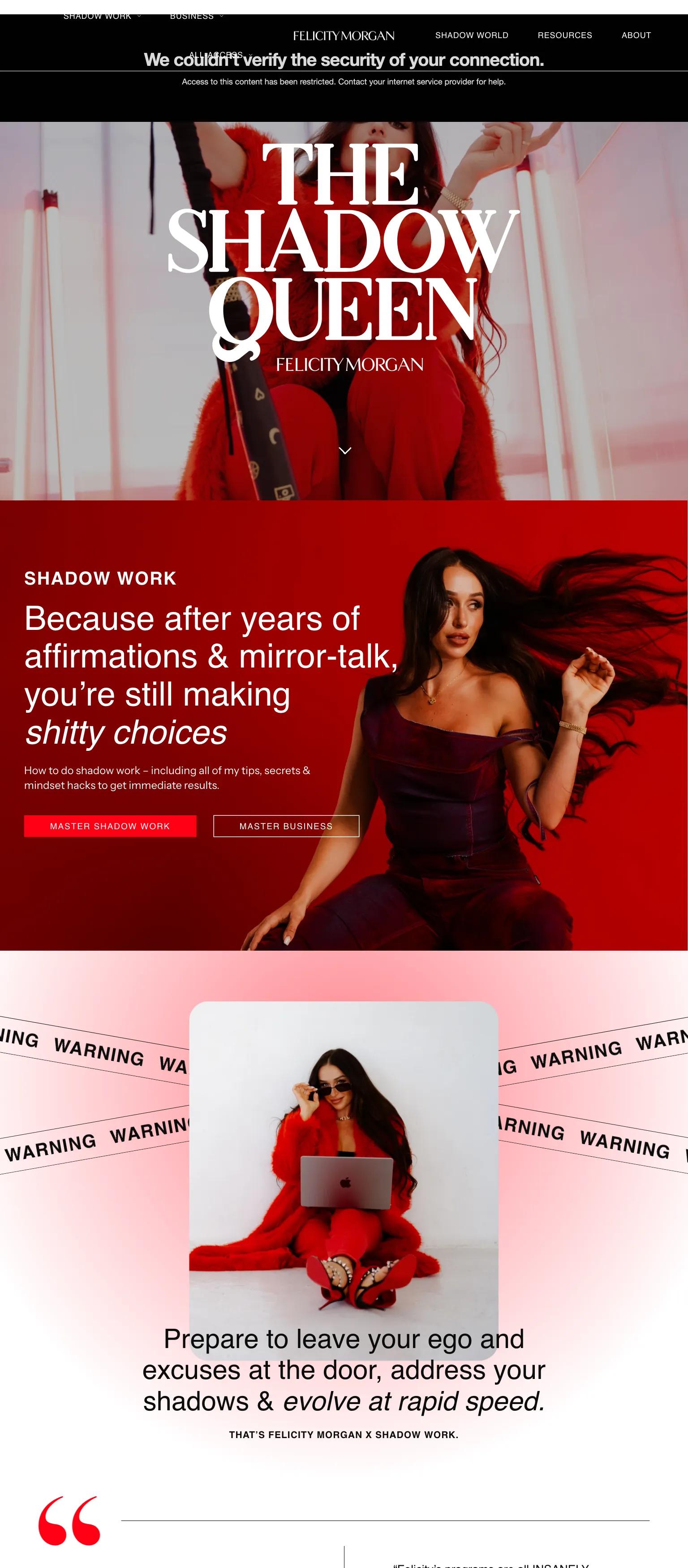 Felicity Morgan screenshot