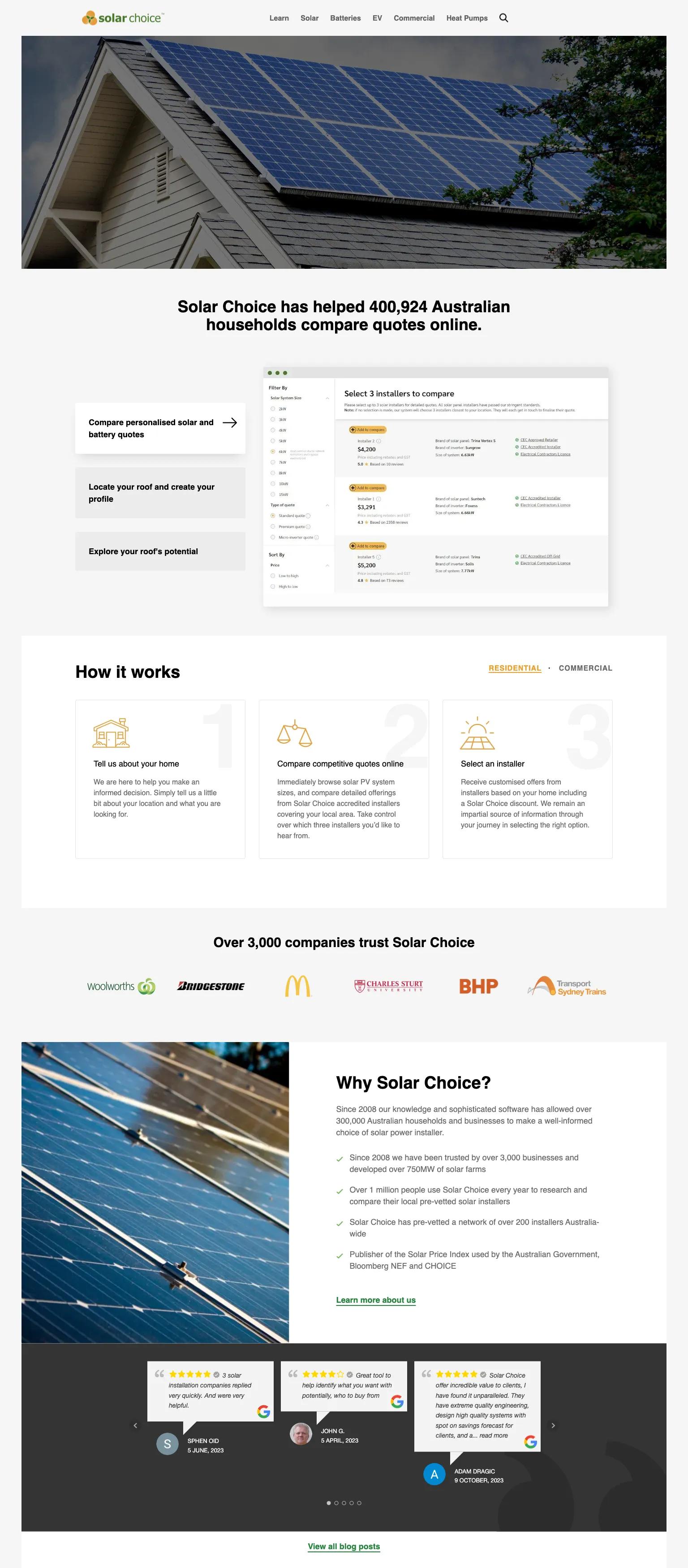 Solar Choice screenshot