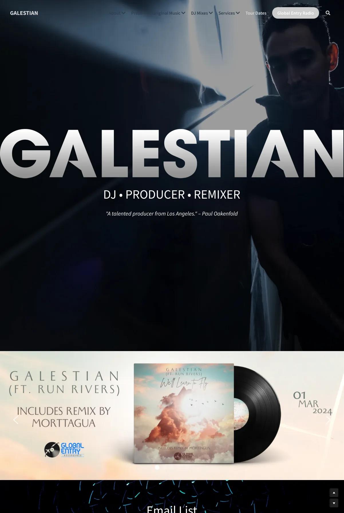 Galestian Music screenshot