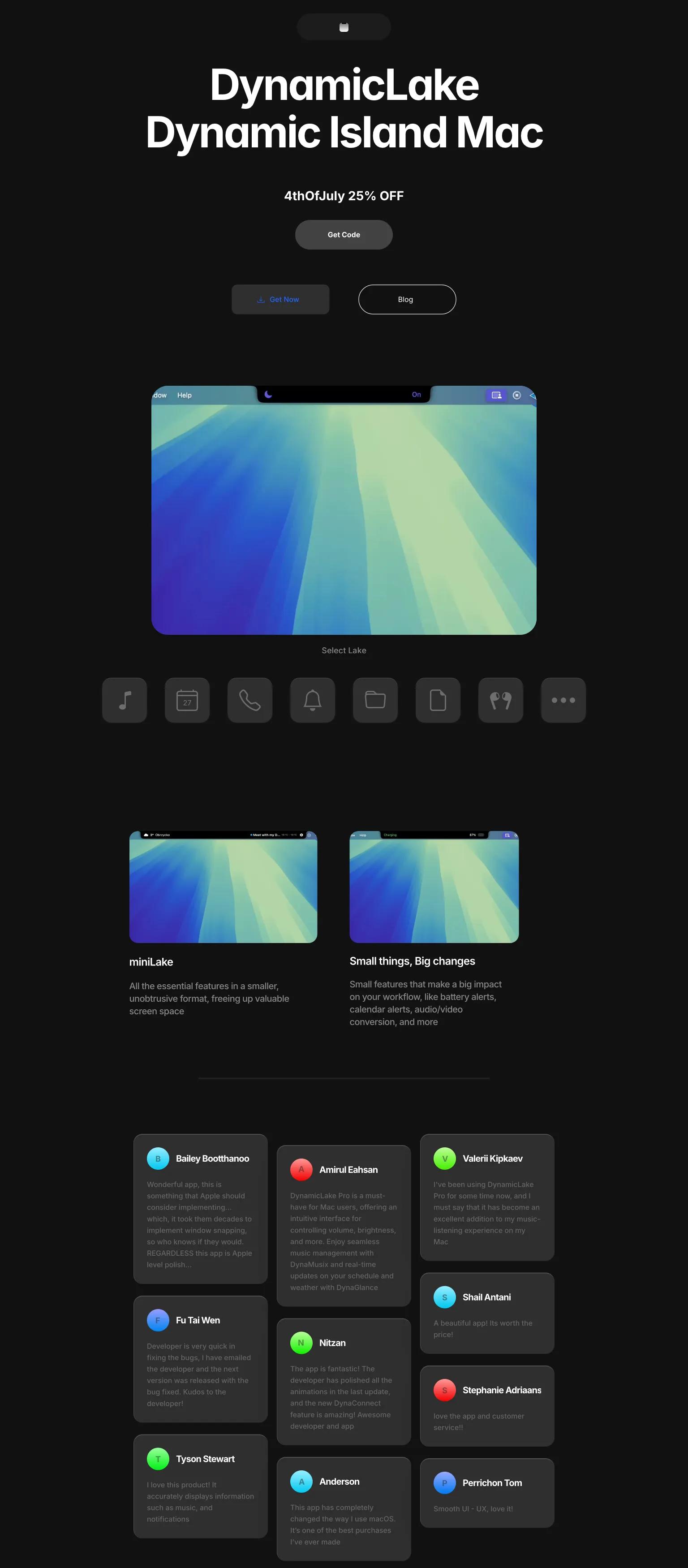 DynamicLake screenshot