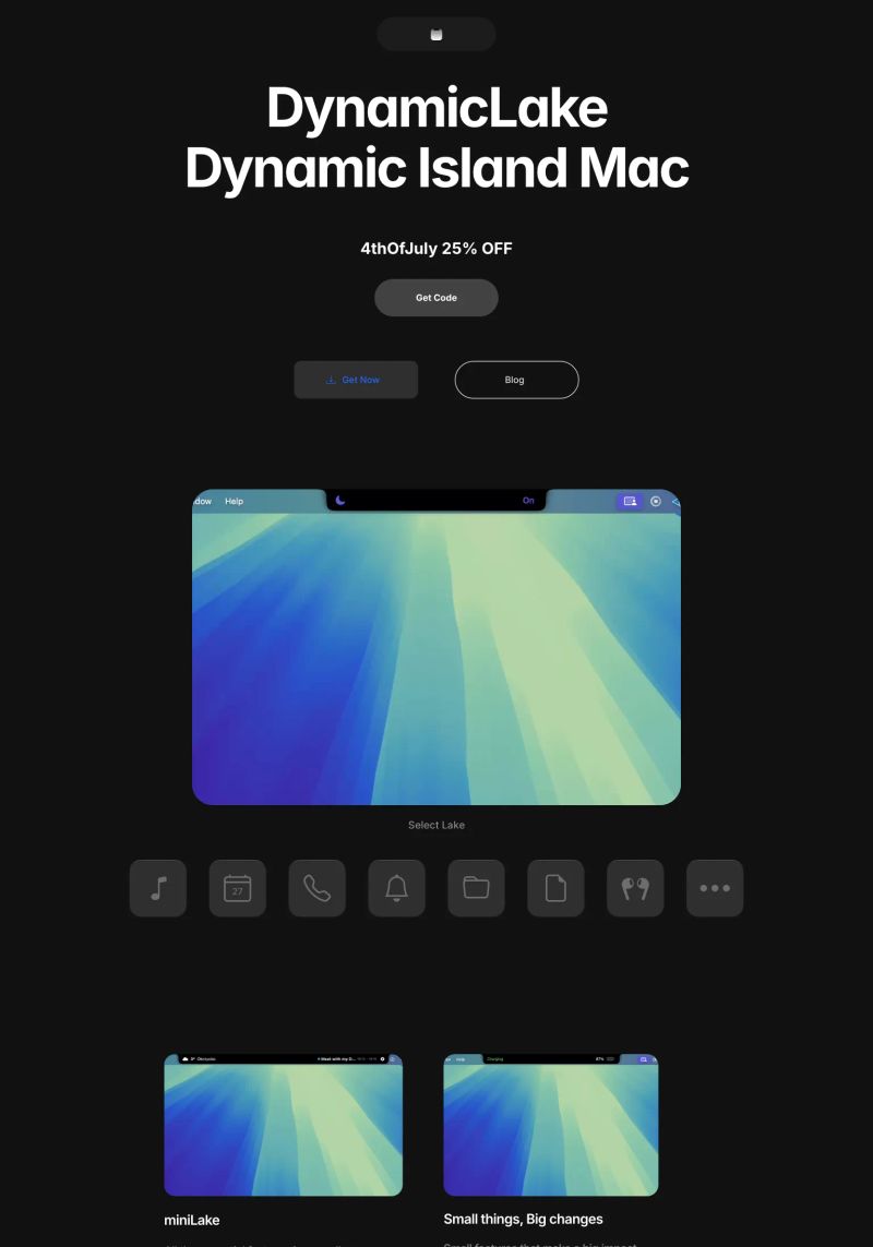 DynamicLake screenshot
