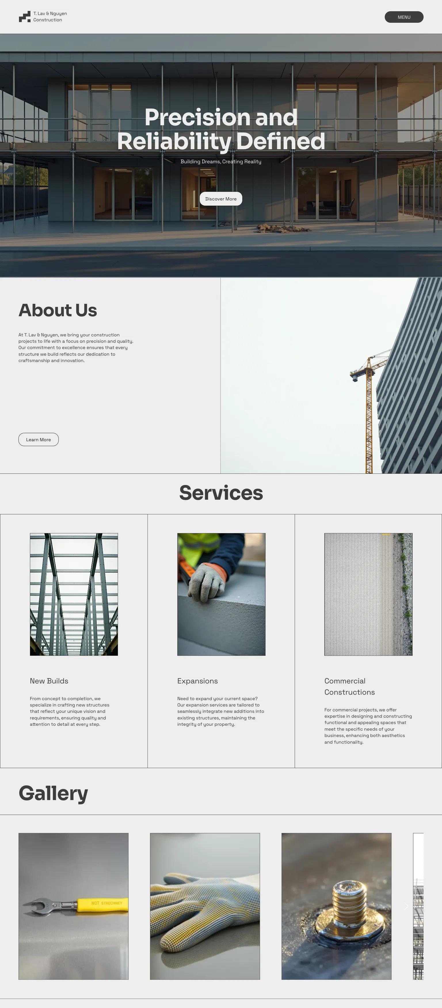 Construction Company (Professional) screenshot