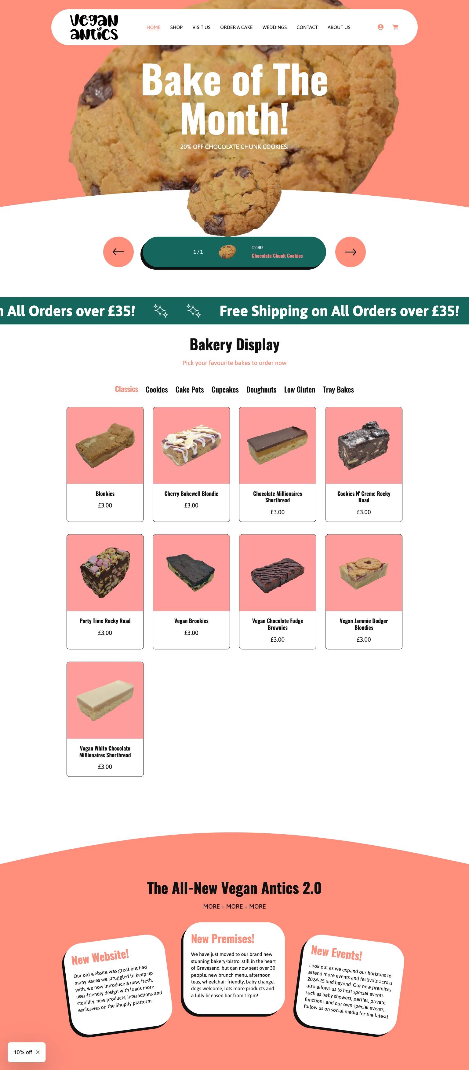 Vegan Antics screenshot