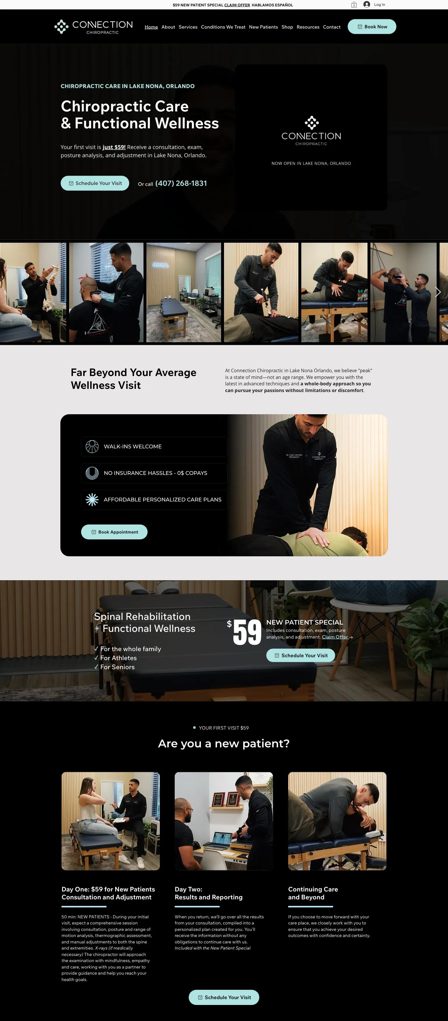 Connection Chiropractic screenshot