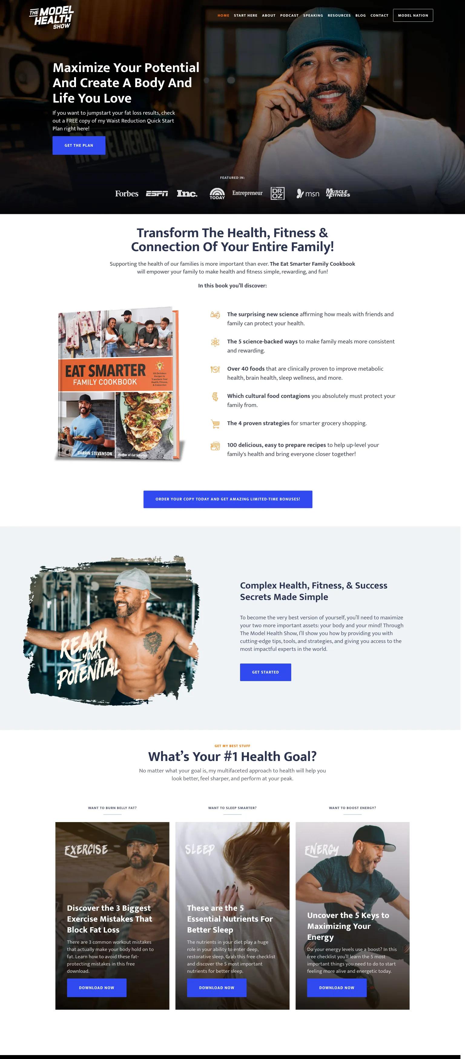 The Model Health Show screenshot