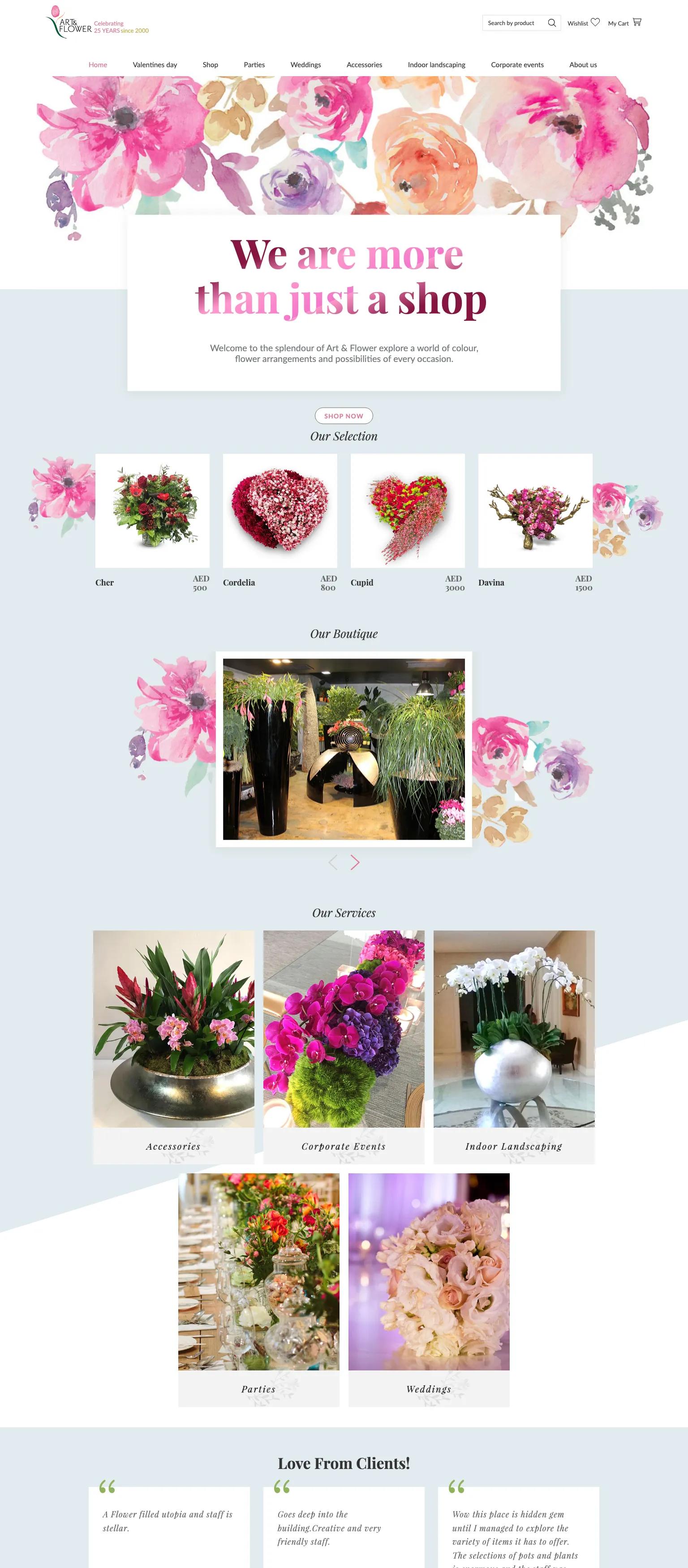 Art and Flower screenshot