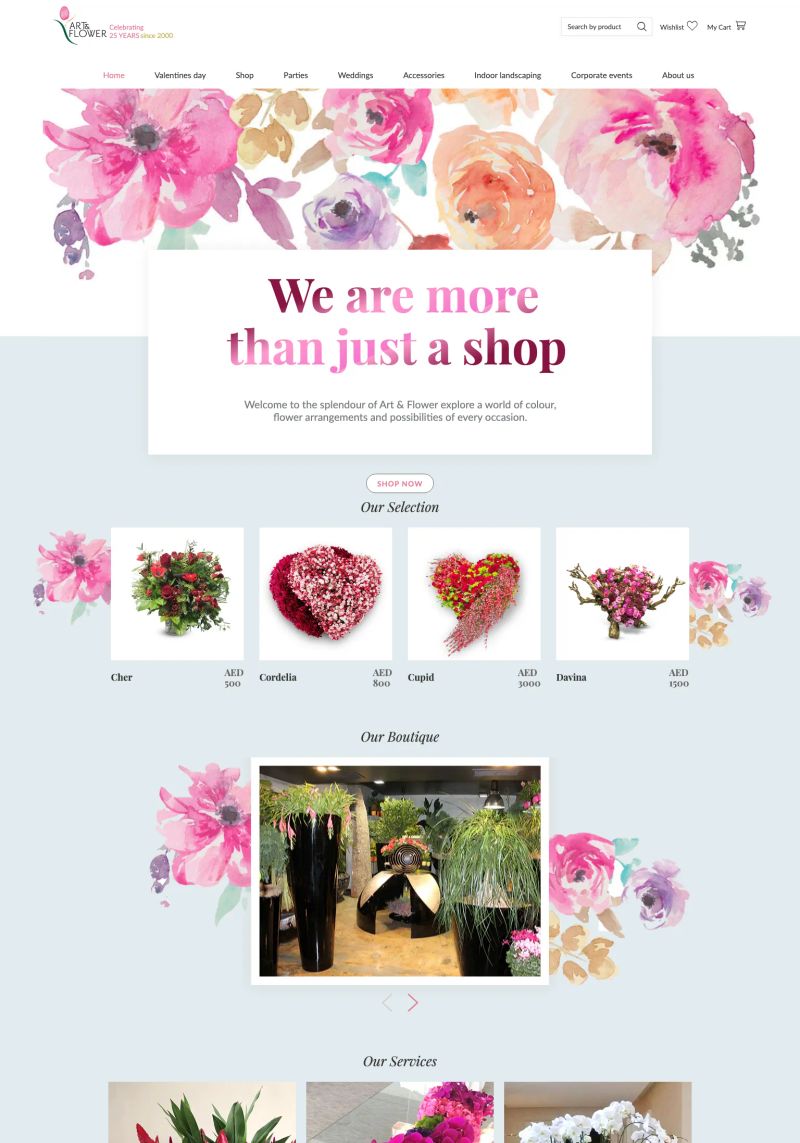 Art and Flower screenshot