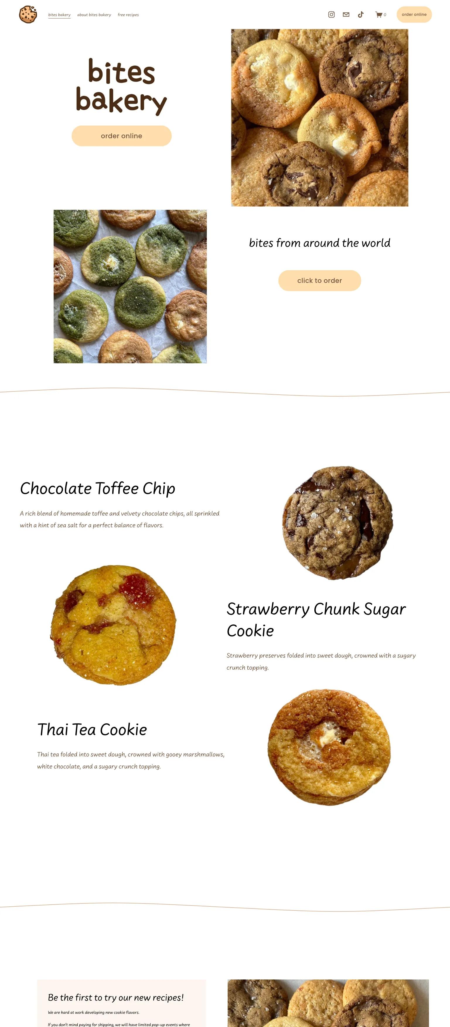 Bites Bakery screenshot