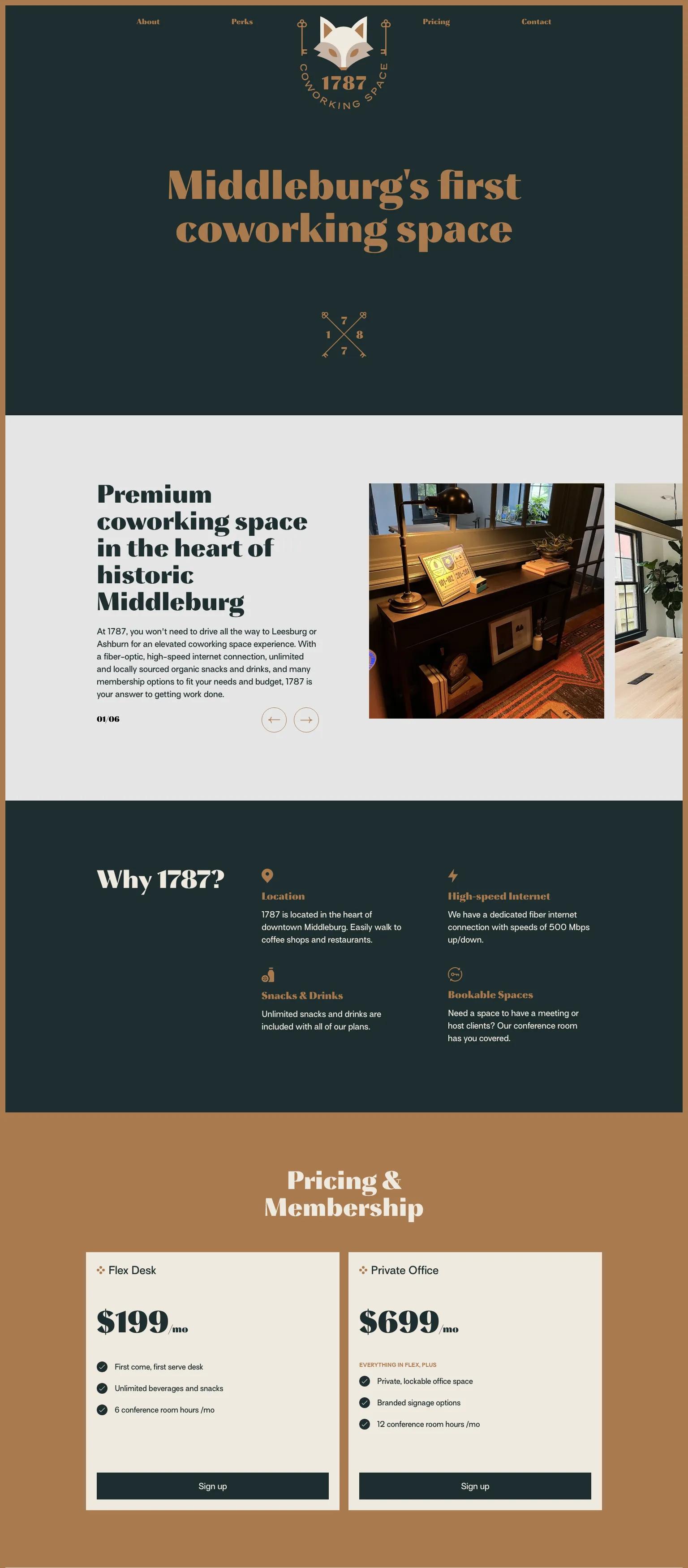 1787 Coworking screenshot