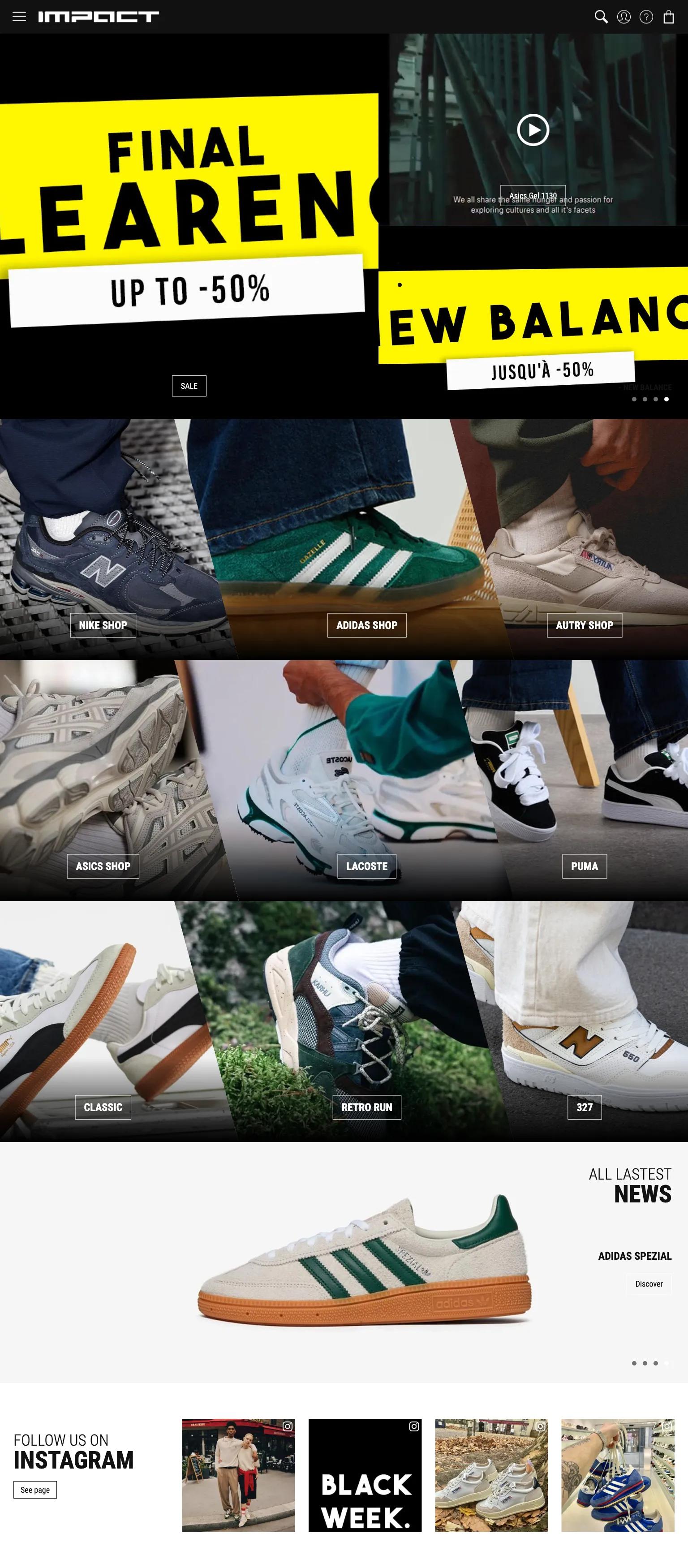 Impact Shoes screenshot