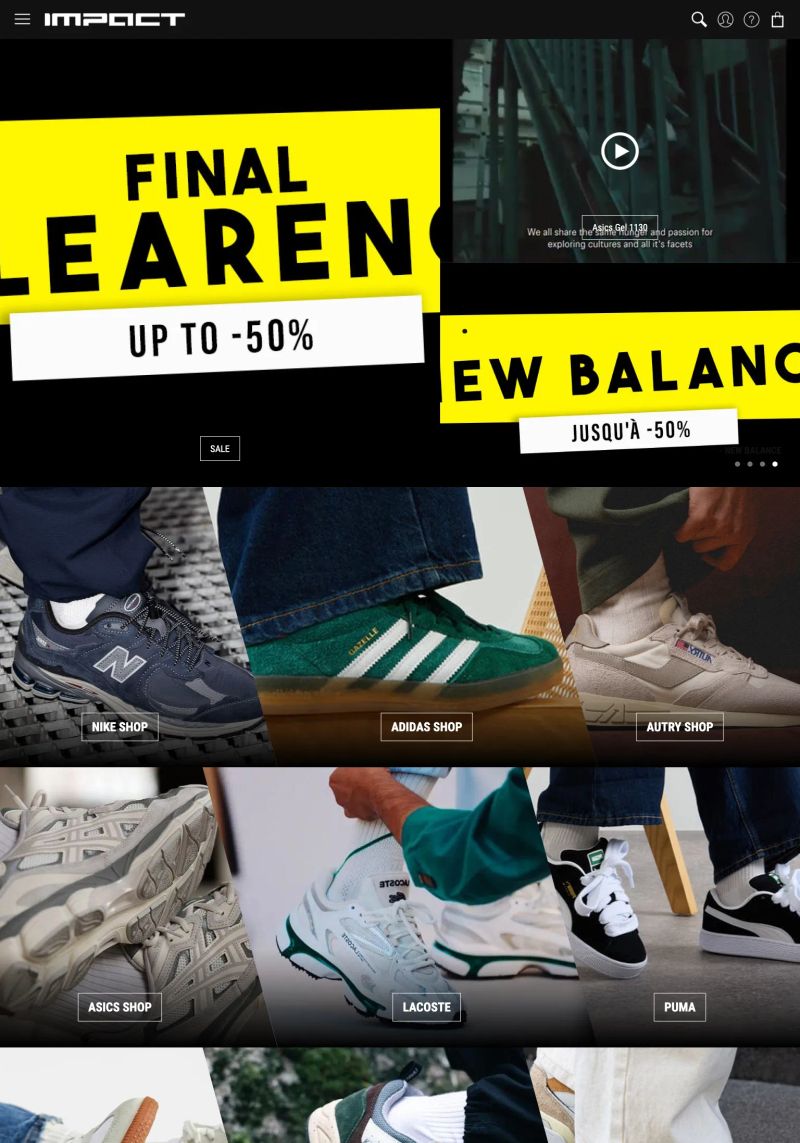 Impact Shoes screenshot