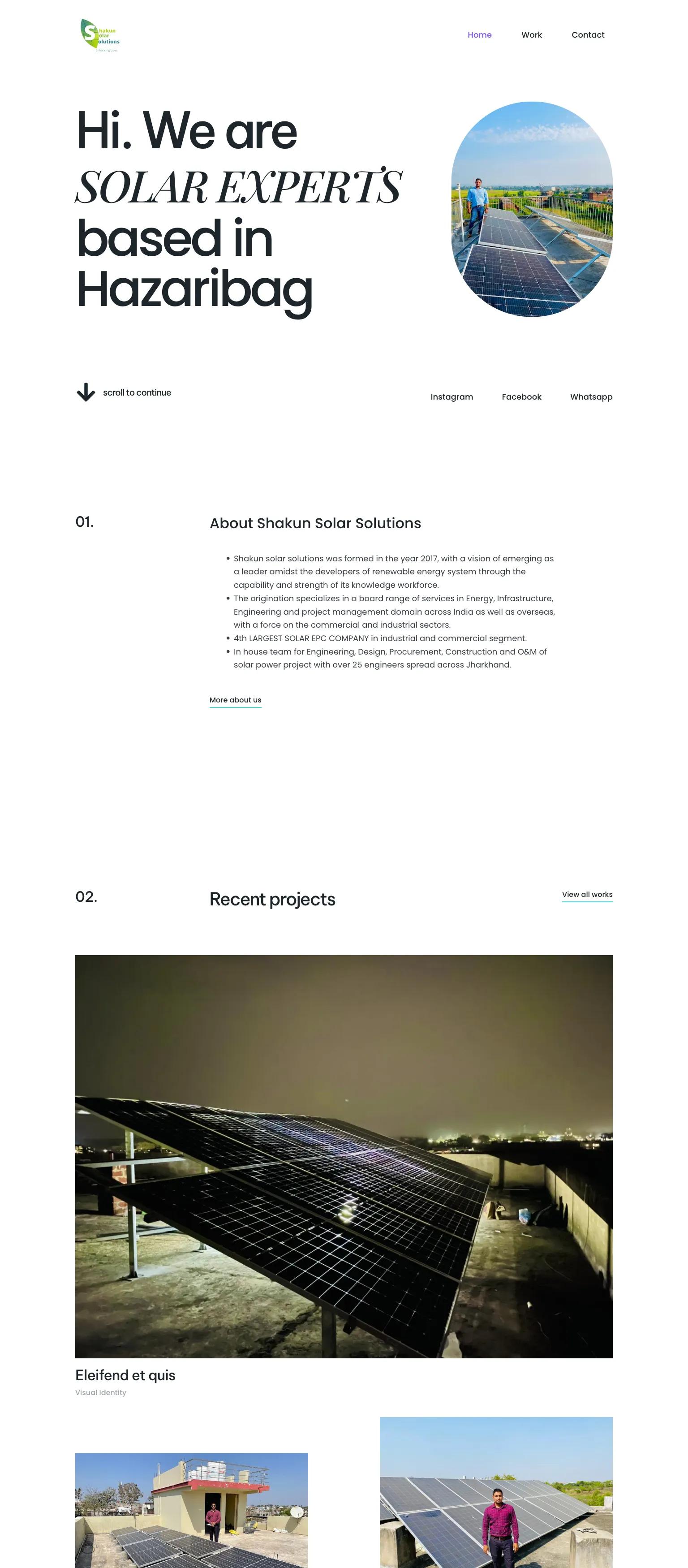 Shakun Solar Solutions screenshot