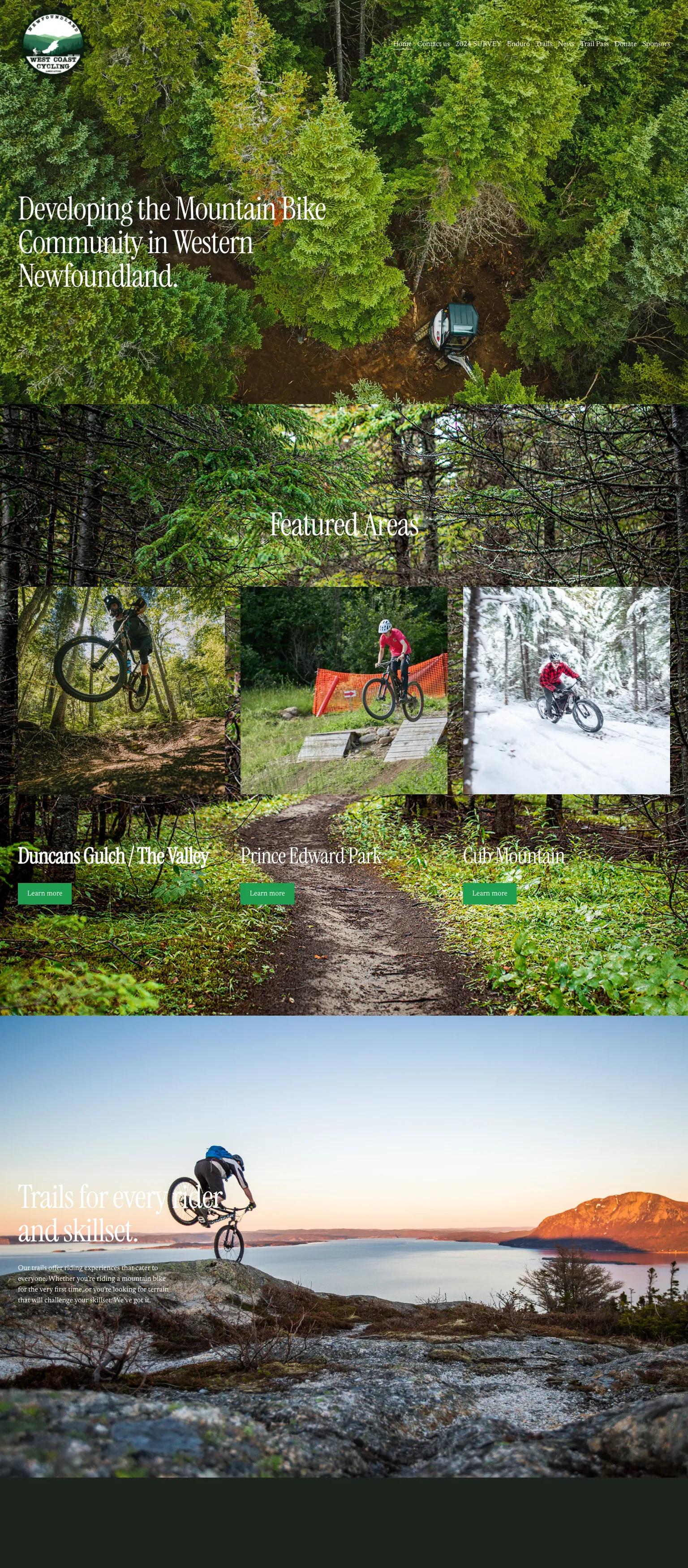 Western Newfoundland Mountain Biking screenshot