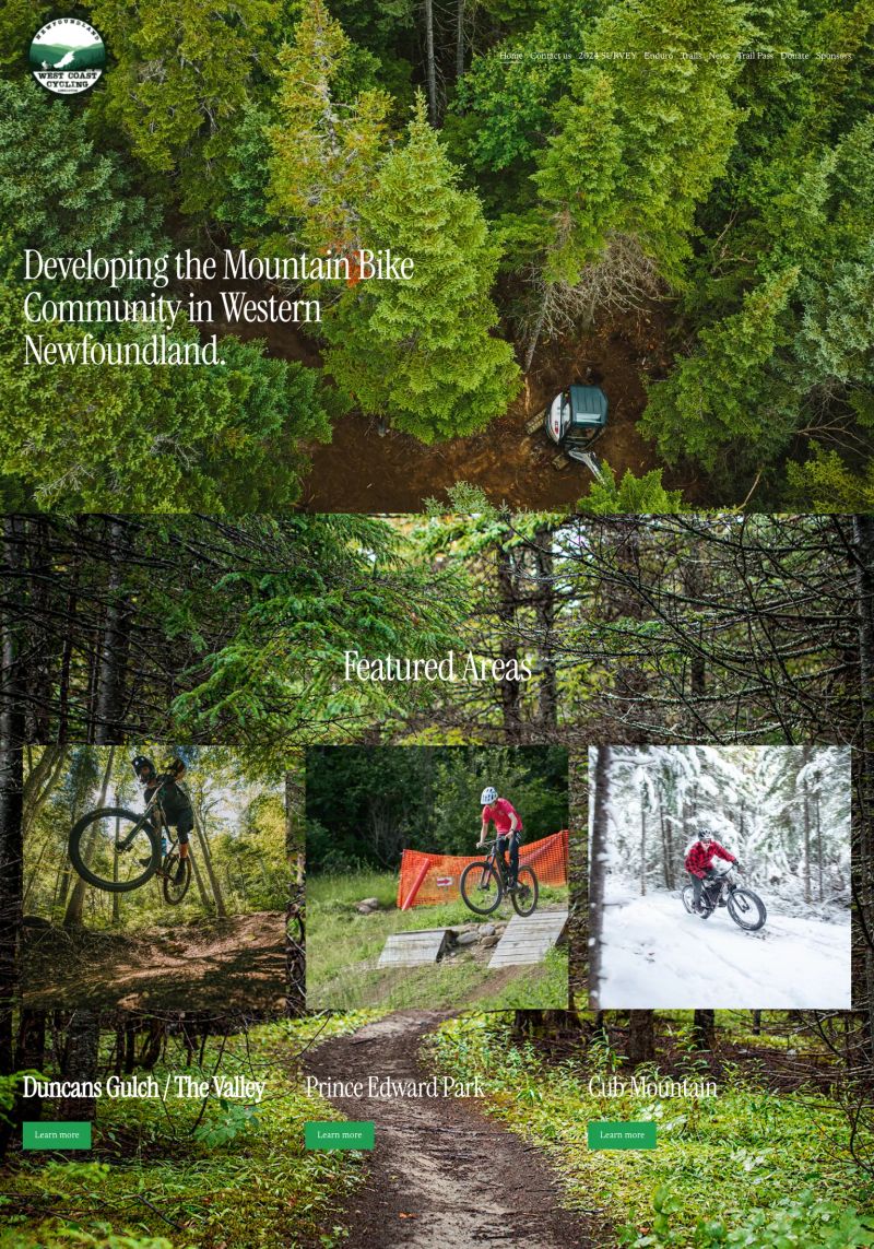 Western Newfoundland Mountain Biking screenshot