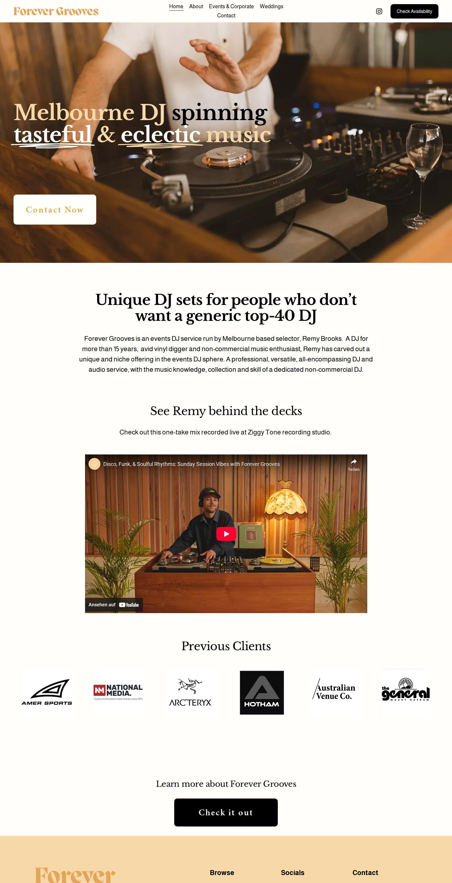 Forever Grooves screenshot