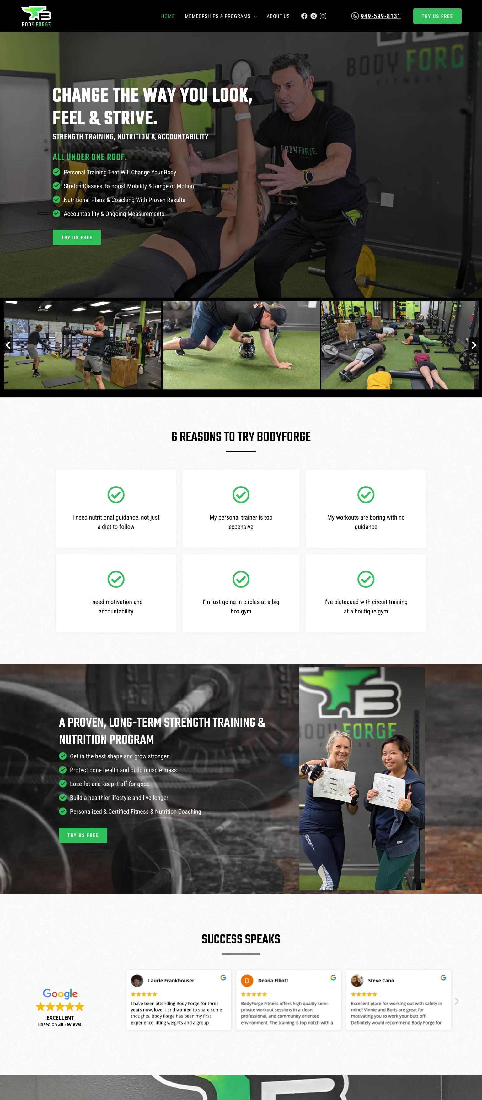 Body Forge Fitness (Personal Training) screenshot