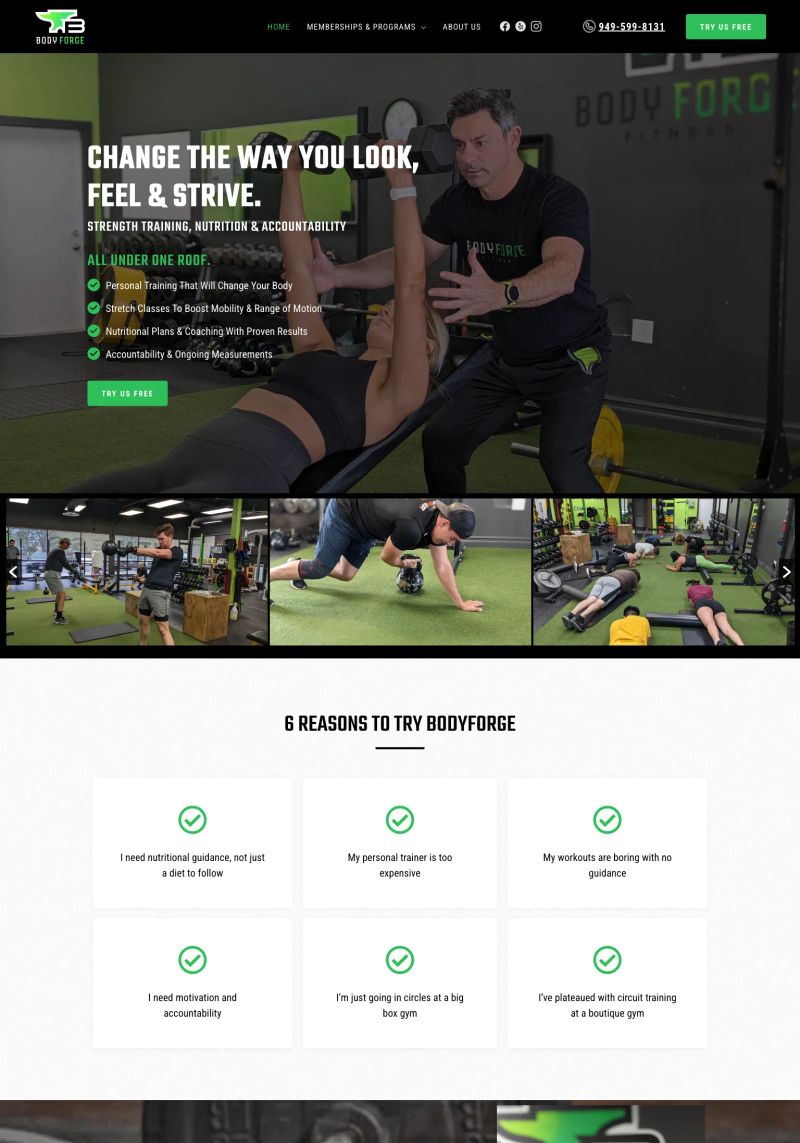 Body Forge Fitness (Personal Training) screenshot