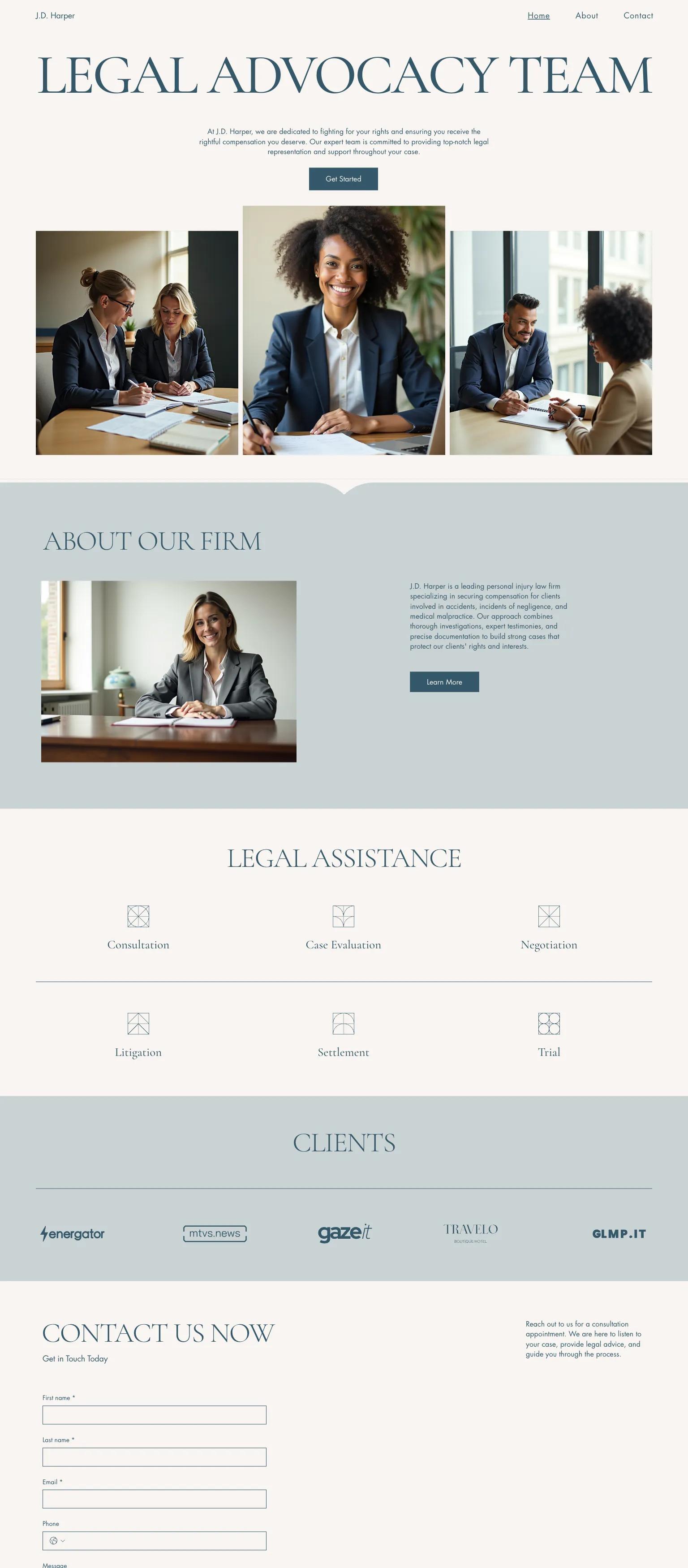 Personal Injury Attorney (Trustworthy) screenshot