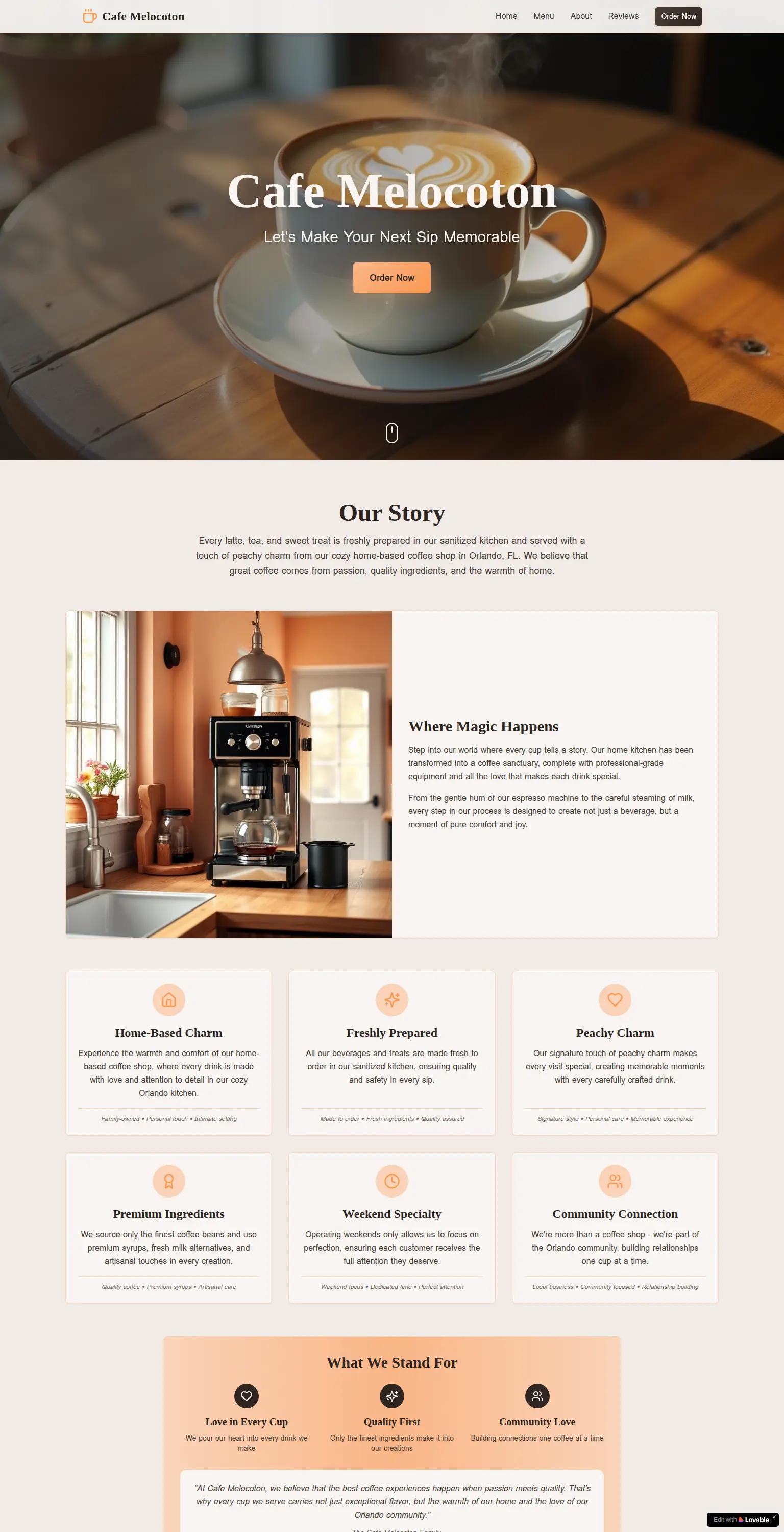 Cafe Melocoton screenshot