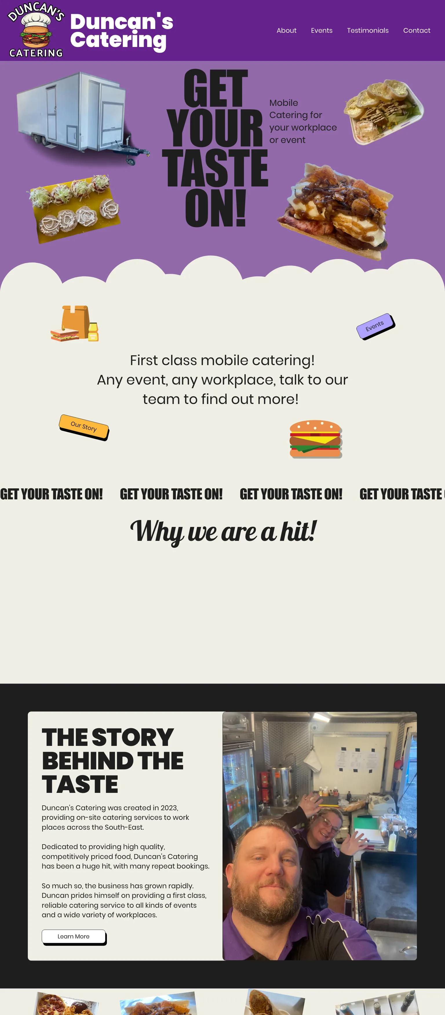 Duncan's Catering screenshot