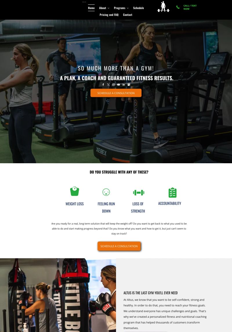 Altus (Gym) screenshot