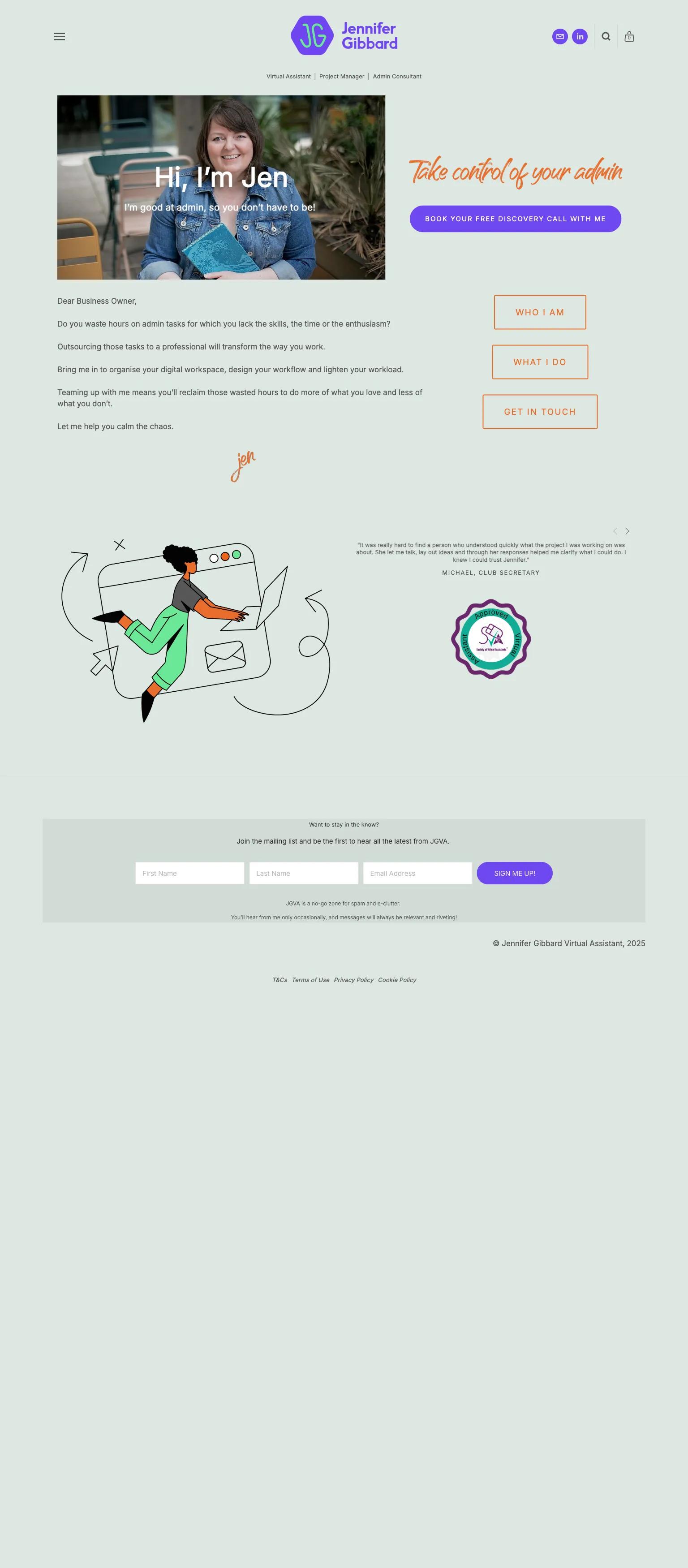 Jennifer Gibbard VA screenshot