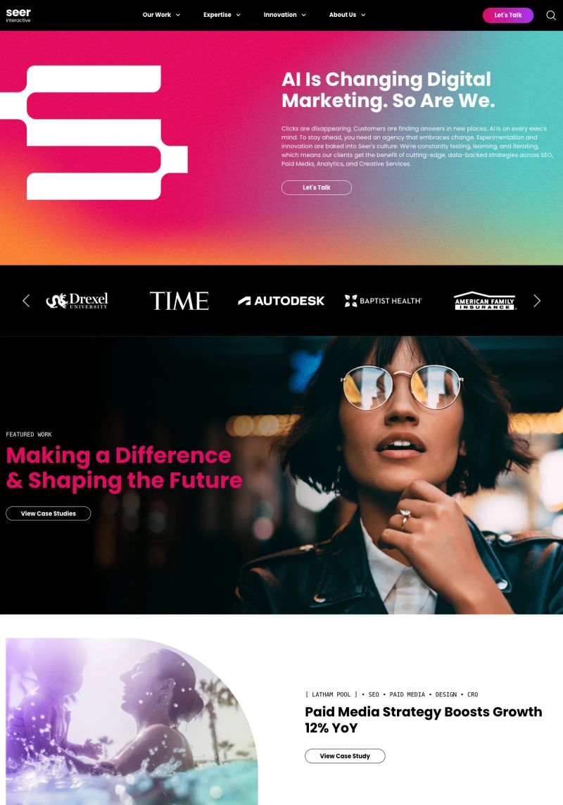 Seer Interactive screenshot